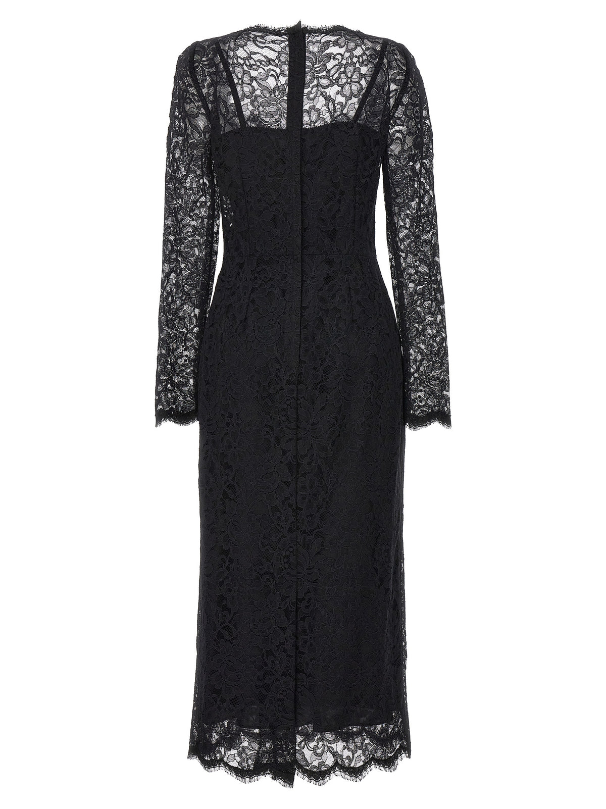 Dolce & Gabbana Black Polyamide Casual Dress