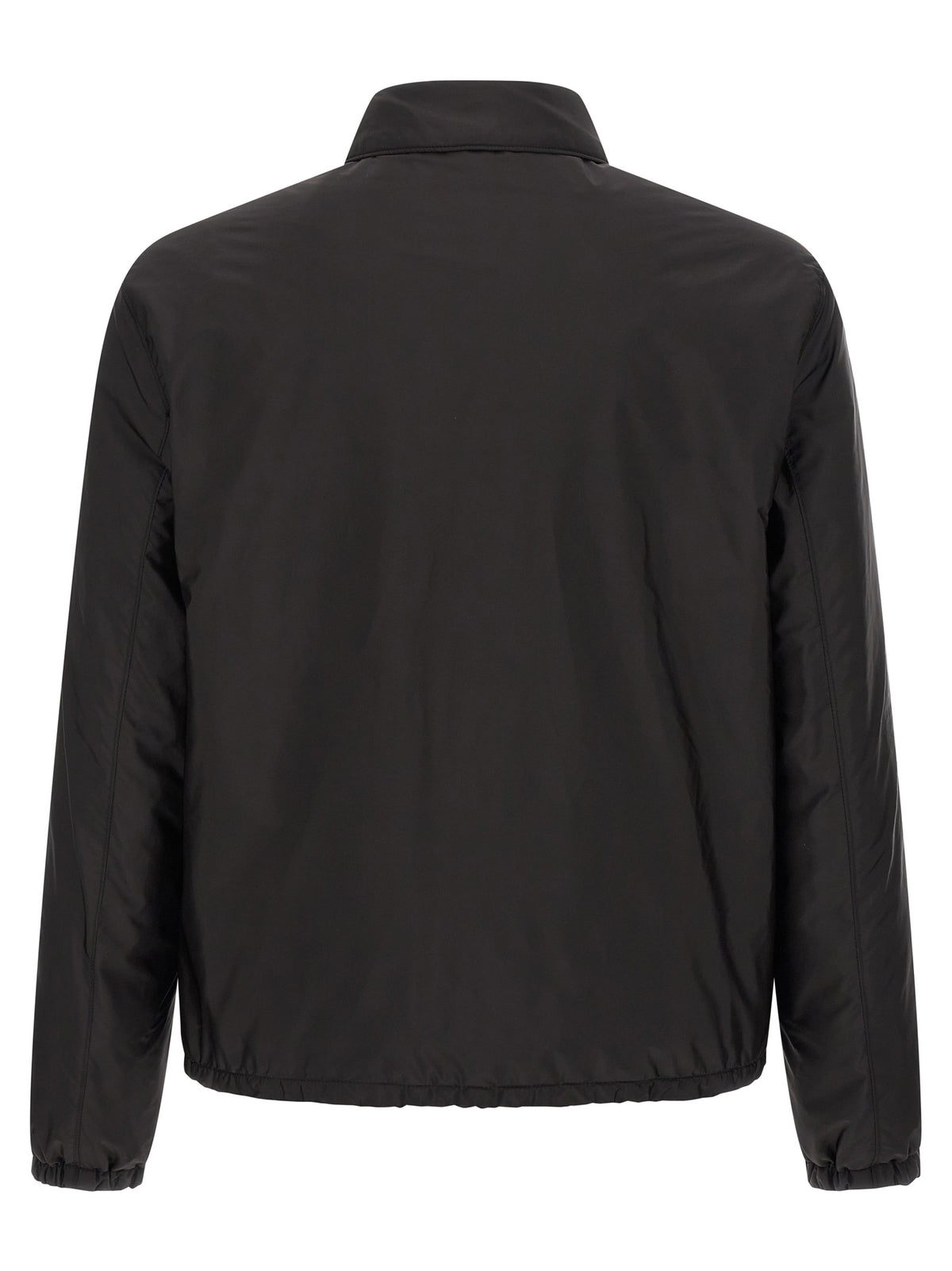 Prada Black Recycled Polyamide Full-Length Jacket