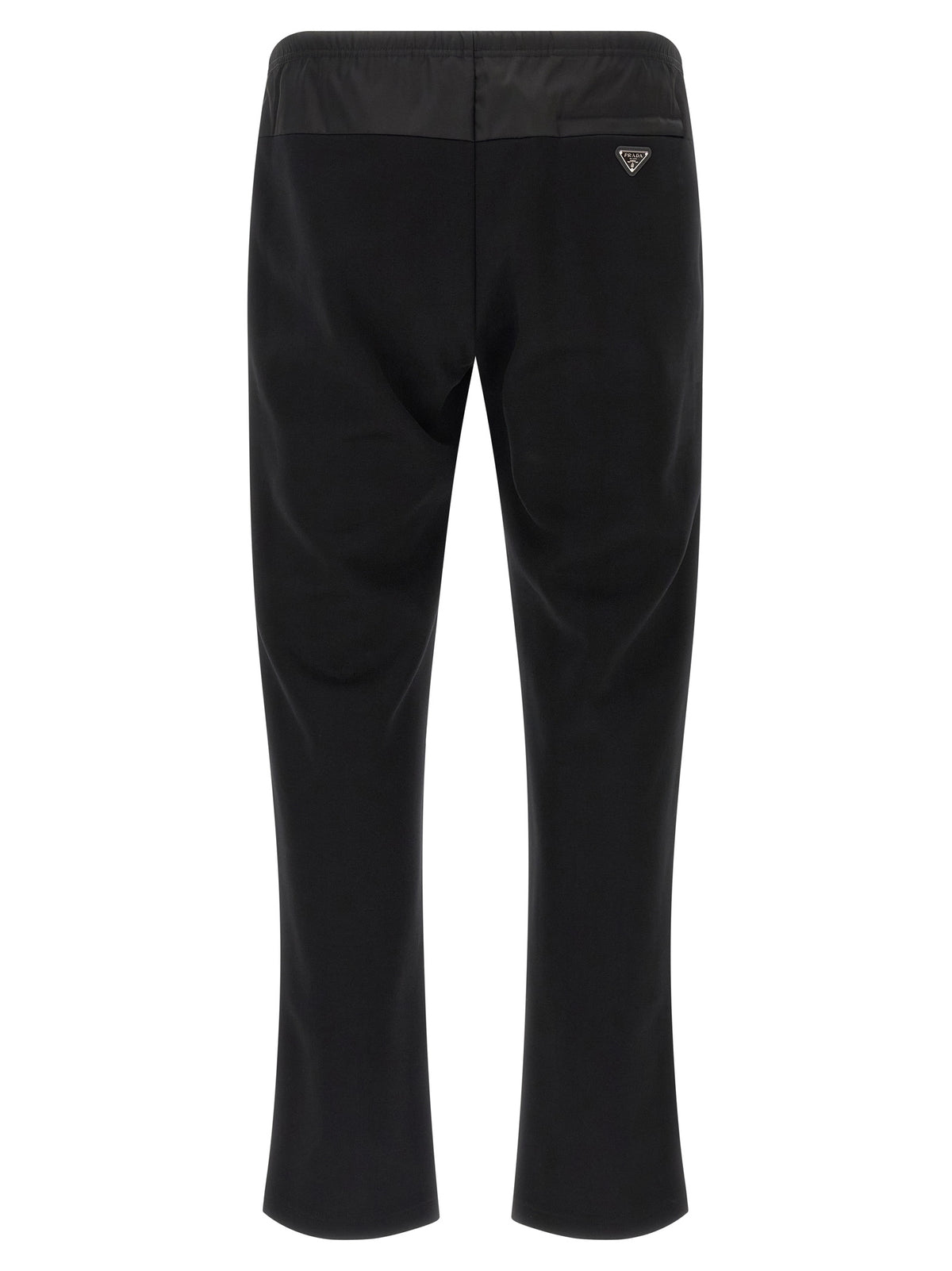 Prada Black Cotton Joggers (Workout Pants)