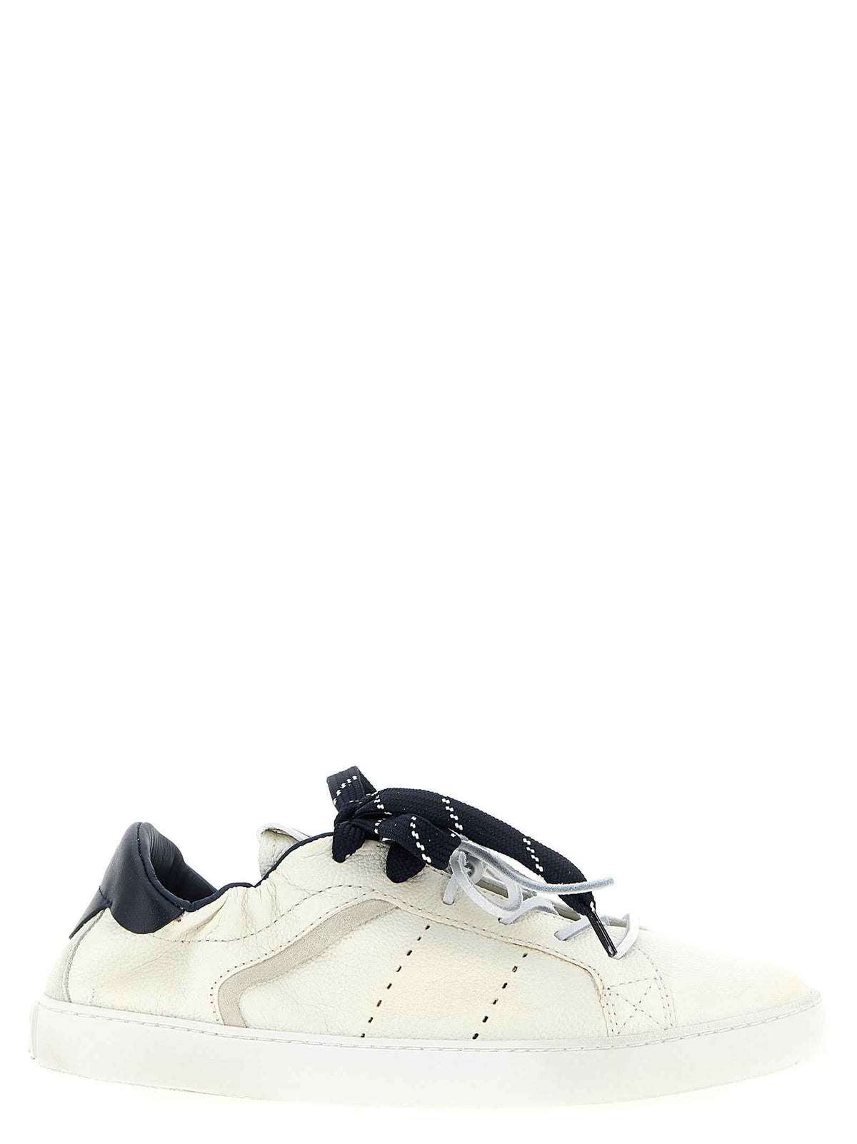 Miu Miu Blue Calfskin Sneakers