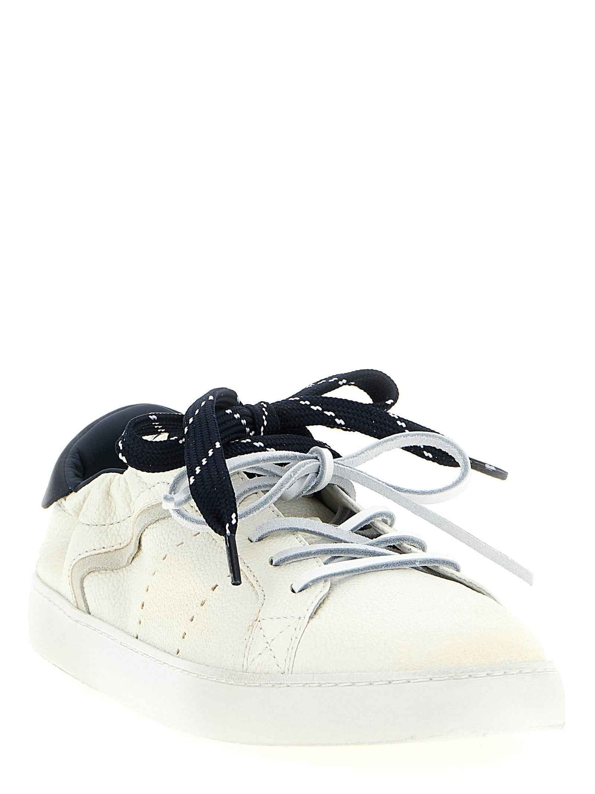 Miu Miu Blue Calfskin Sneakers