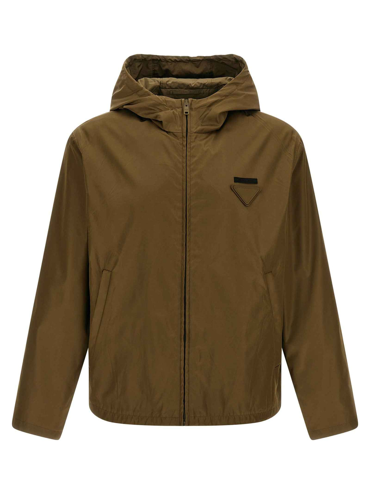 Prada Bicolor Polyamide Shell Jacket