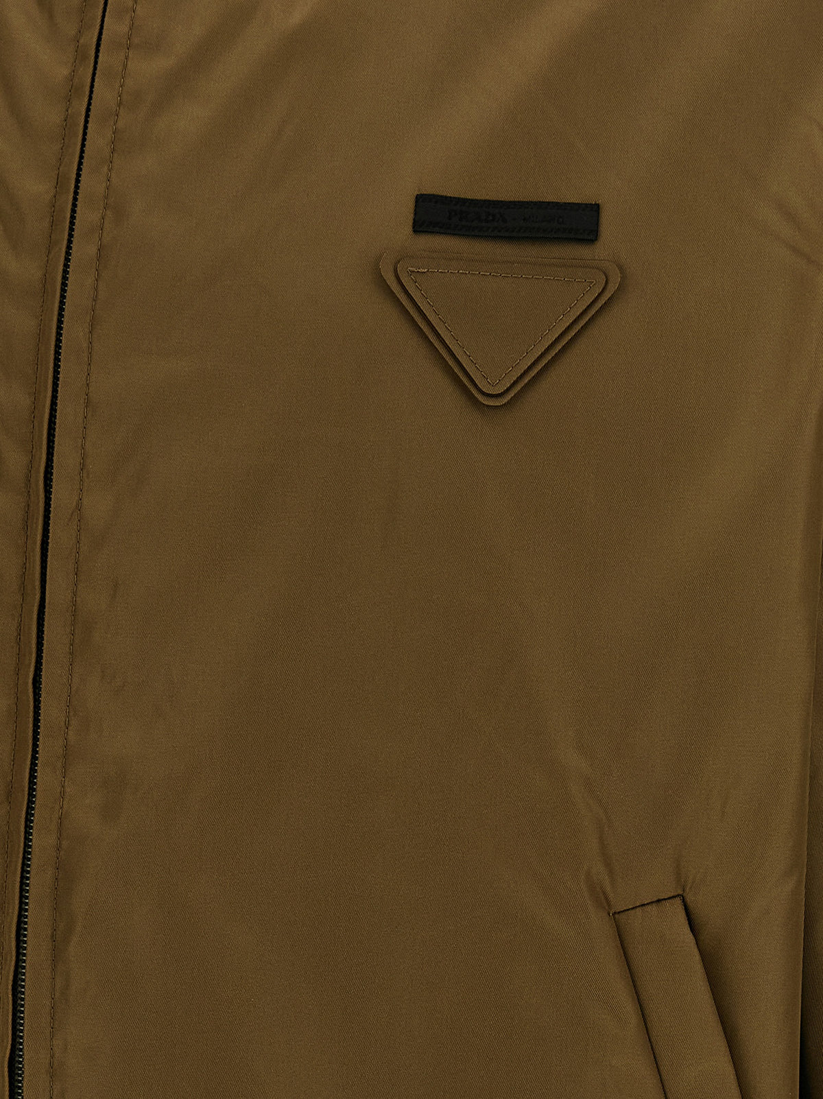 Prada Bicolor Polyamide Shell Jacket
