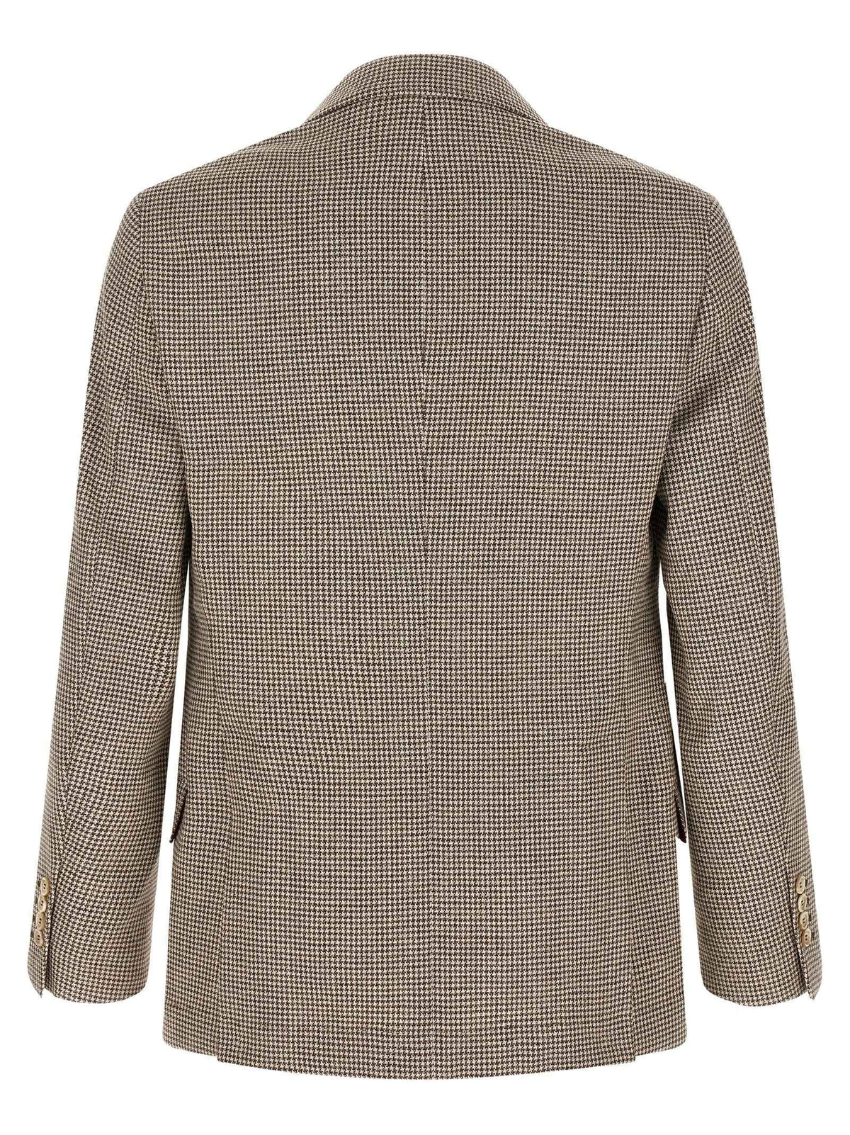 Brunello Cucinelli Gray Wool Blazer