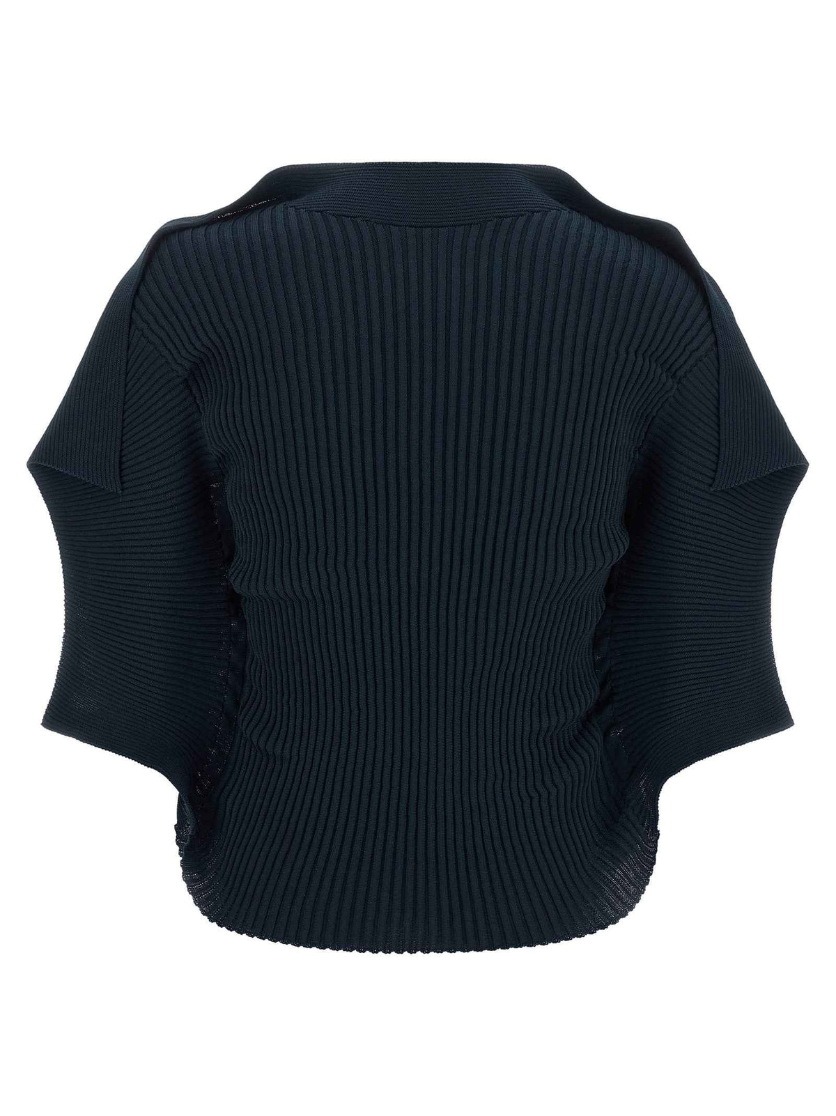 Issey Miyake Blue Polyester Pattern Shirt