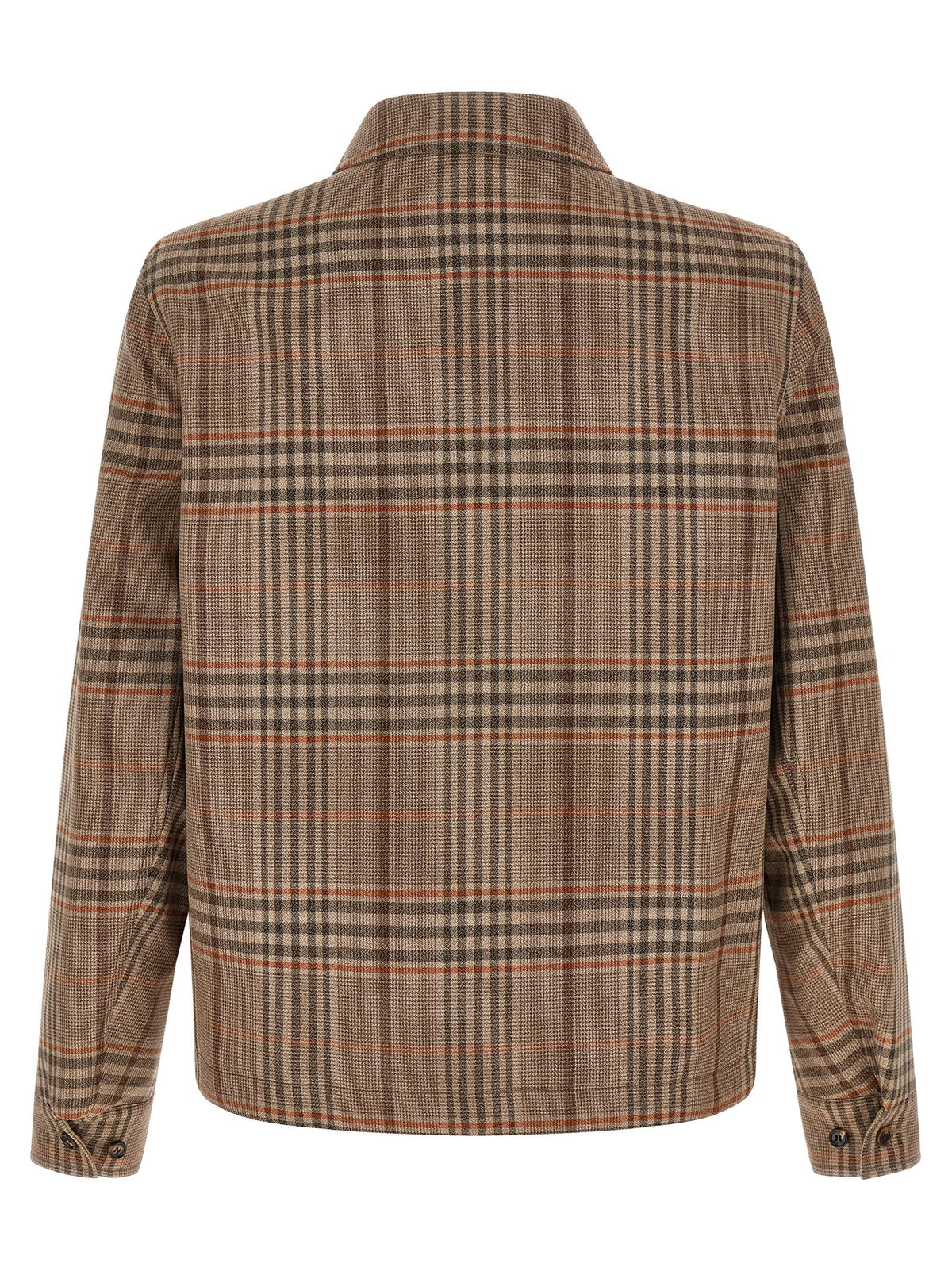 Burberry Beige Wool Shell Jacket