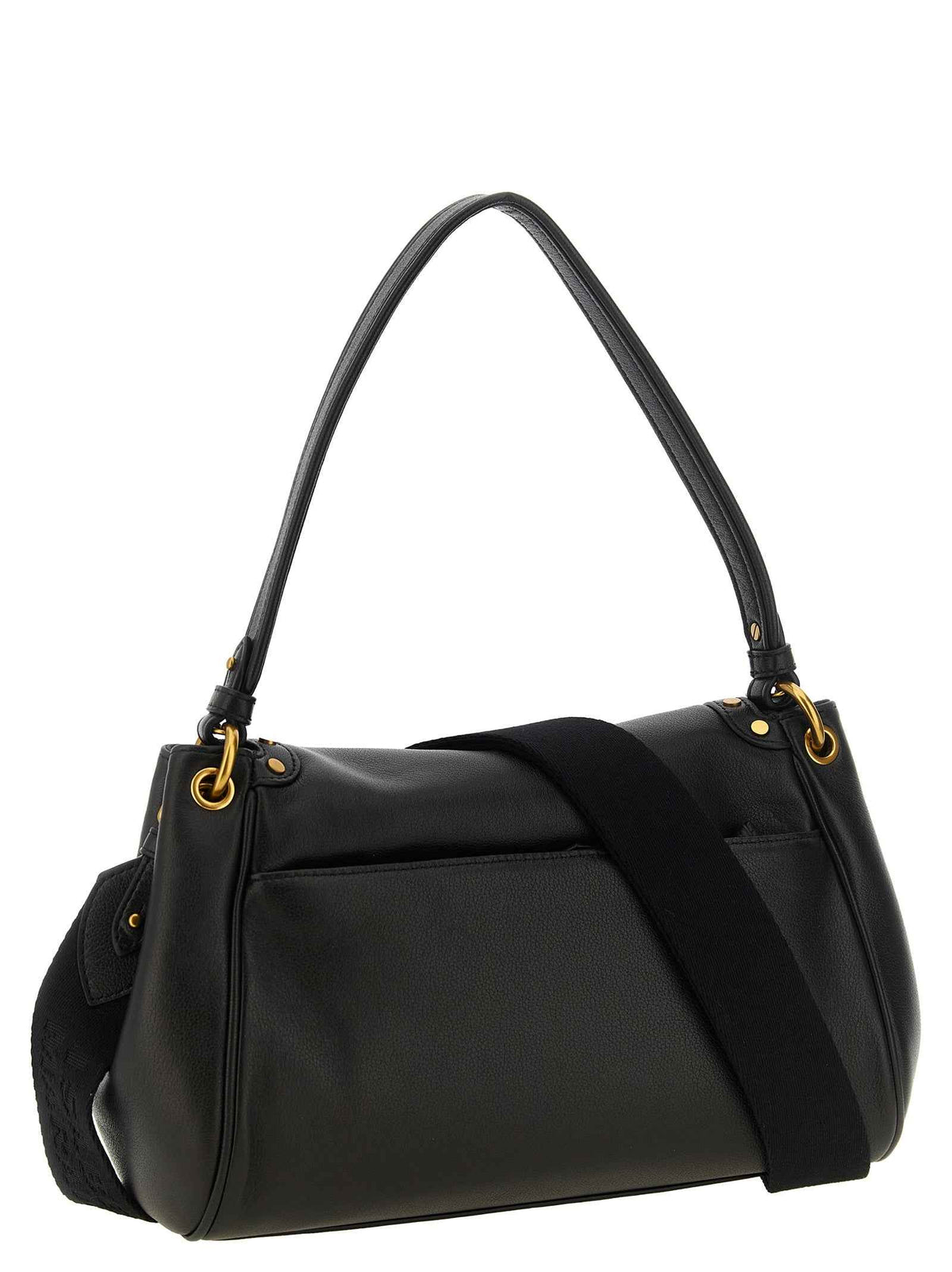 Isabel Marant Black Lamb Leather Shoulder Bag