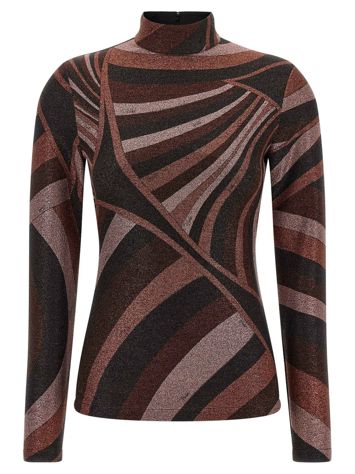 Emilio Pucci Bordeaux Polyamide Cardigan