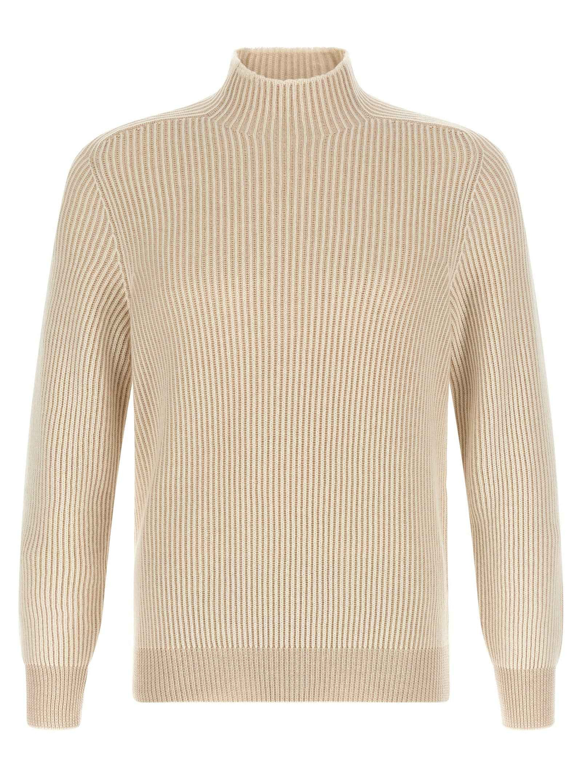 Brunello Cucinelli Beige Cashmere Cardigan