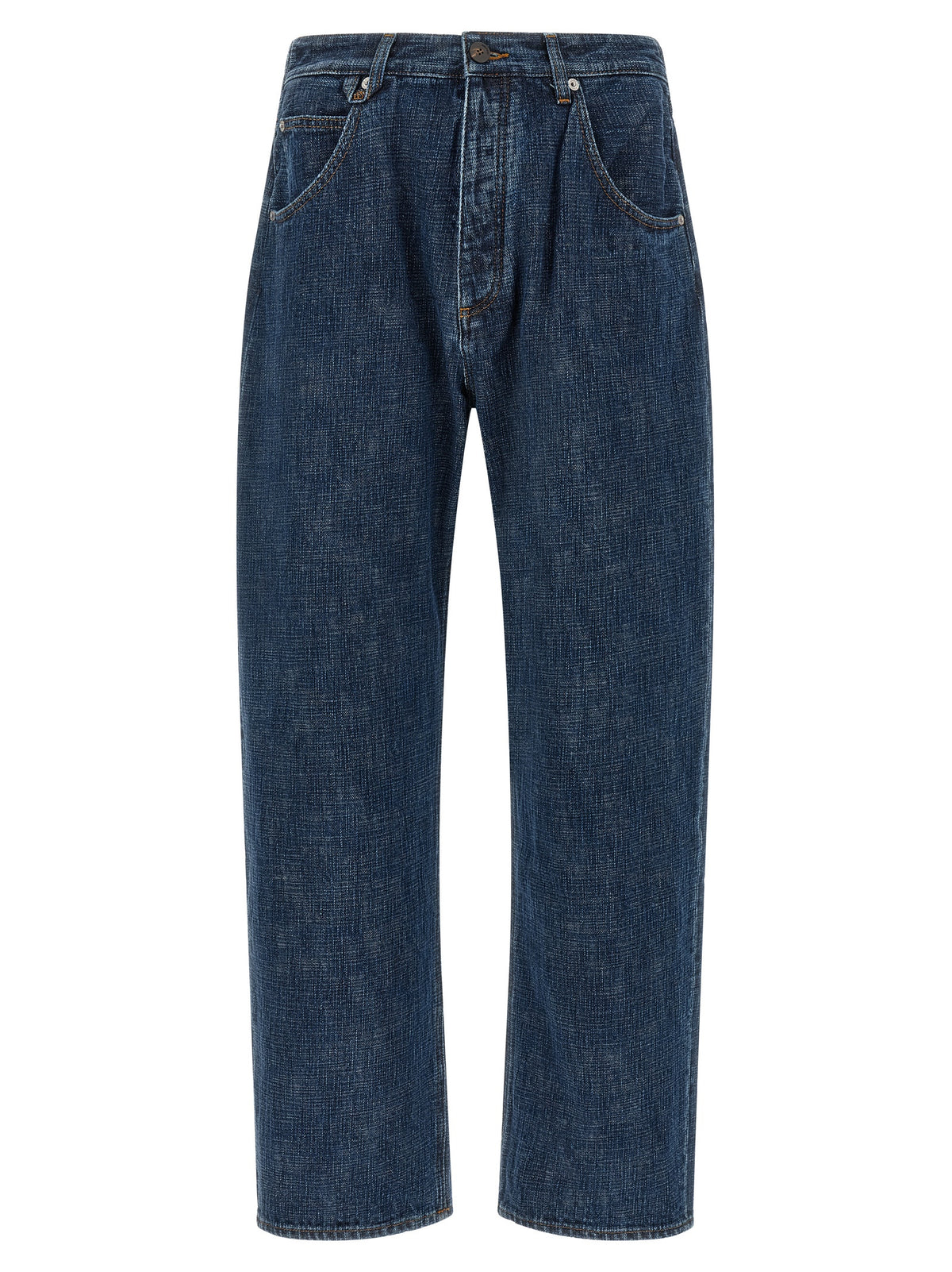 Jacquemus Blue Organic Cotton Relaxed Fit Jeans