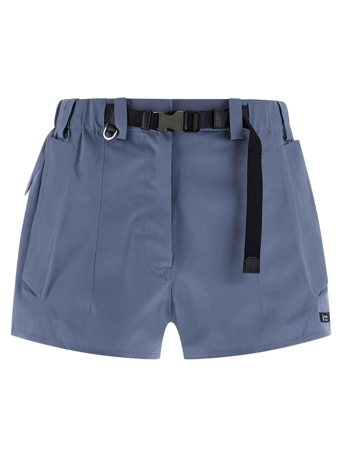 Prada Blue Polyester Bermuda Shorts