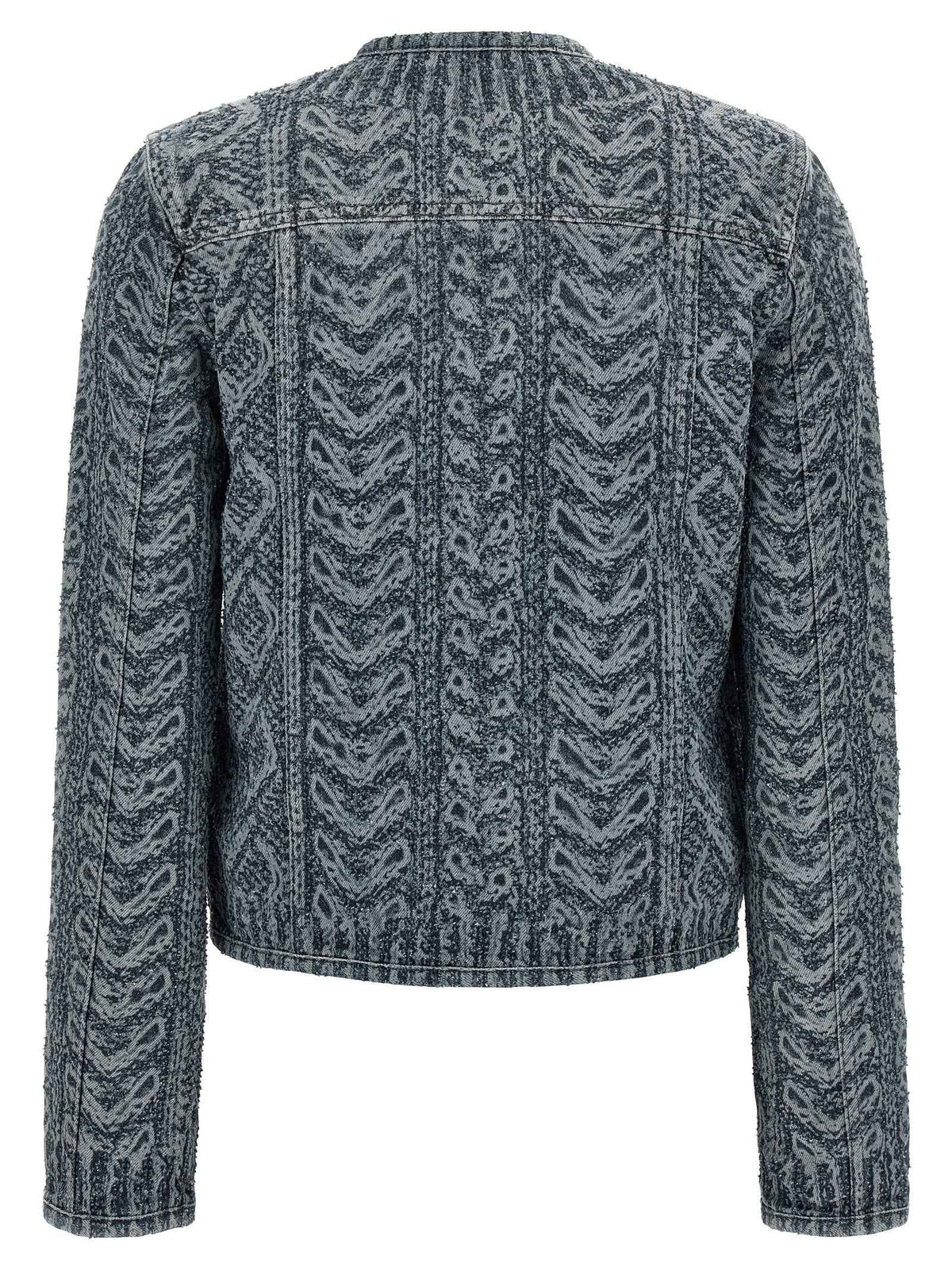 Diesel Blue Cotton Denim Jacket
