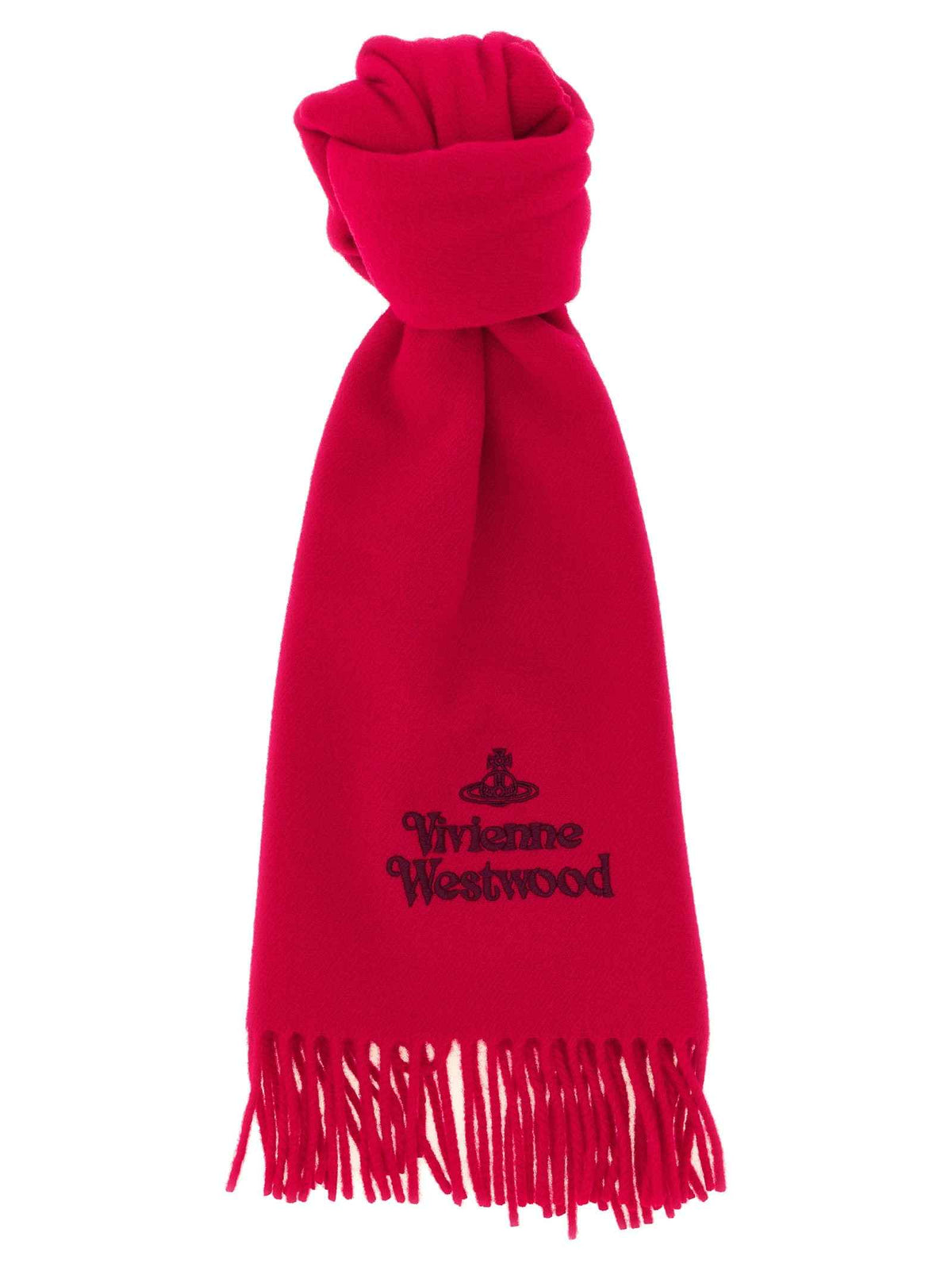Vivienne Westwood Red Wool Foulard