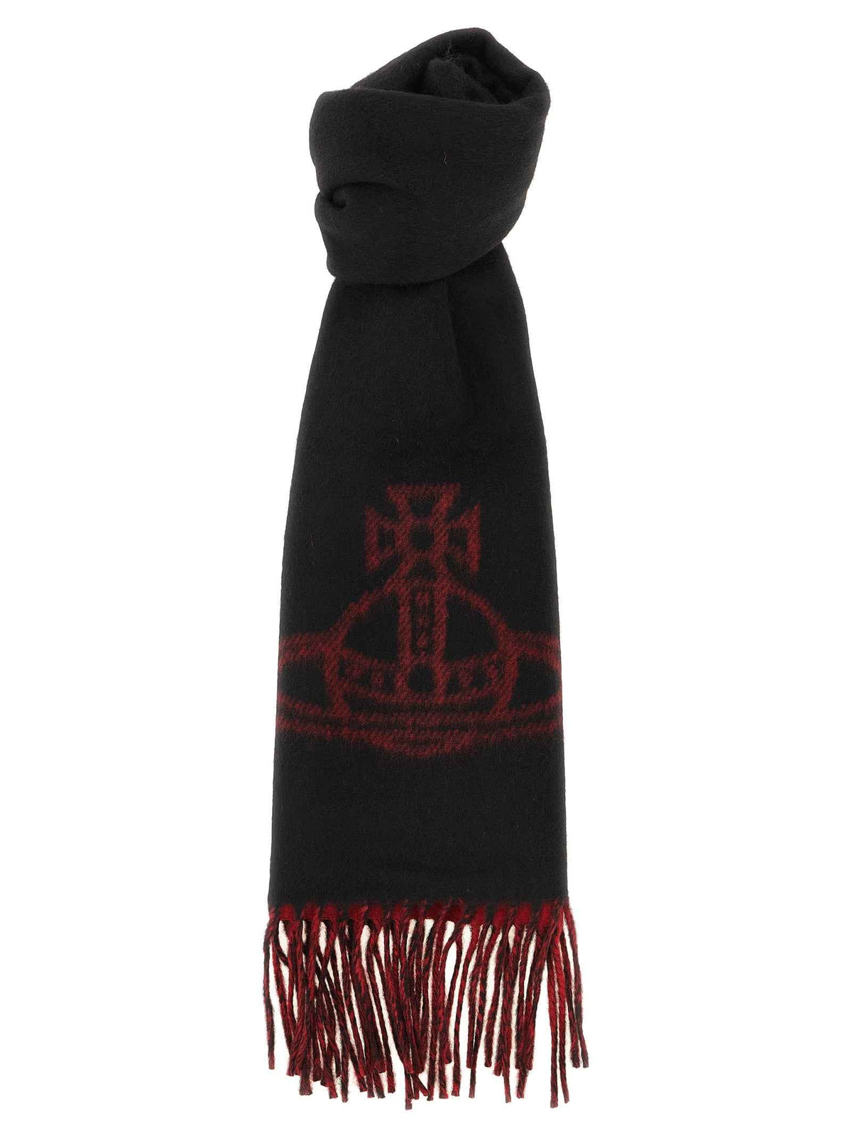 Vivienne Westwood Black Wool Foulard