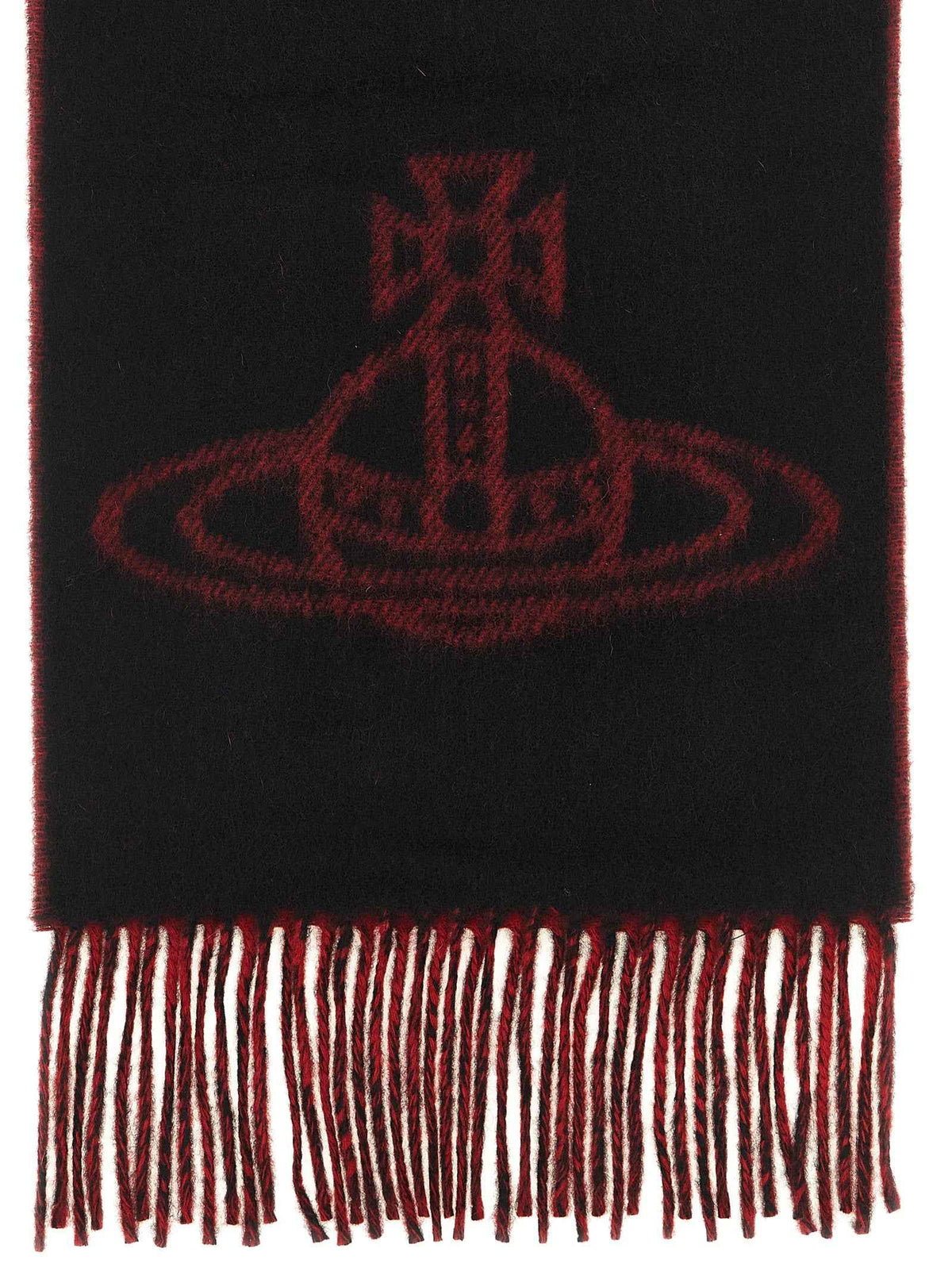 Vivienne Westwood Black Wool Foulard