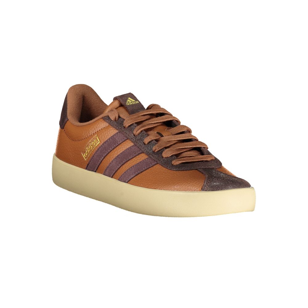 Adidas Brown Polyurethane Mens Sneaker