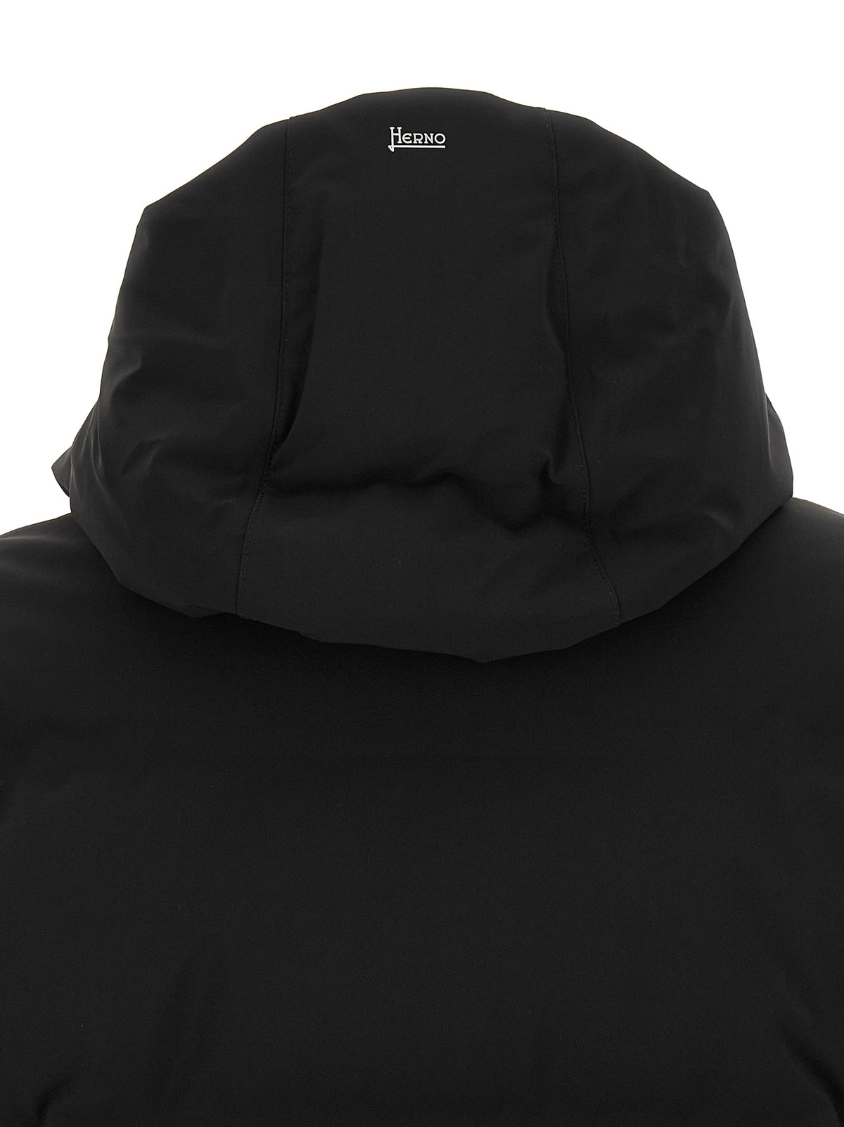 Herno Black Polyamide Full-Length Jacket