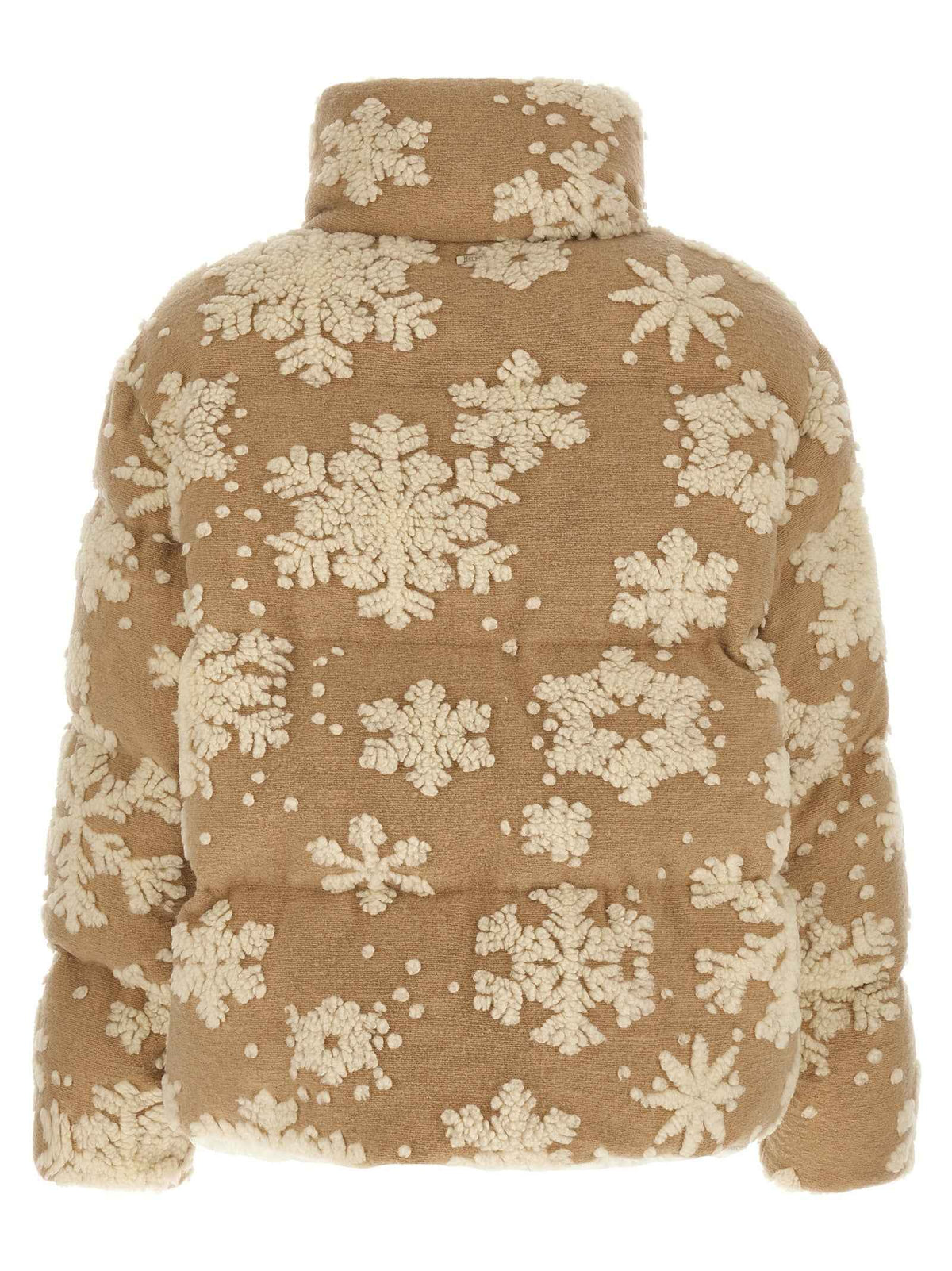 Herno Beige Polyester Full-Length Jacket