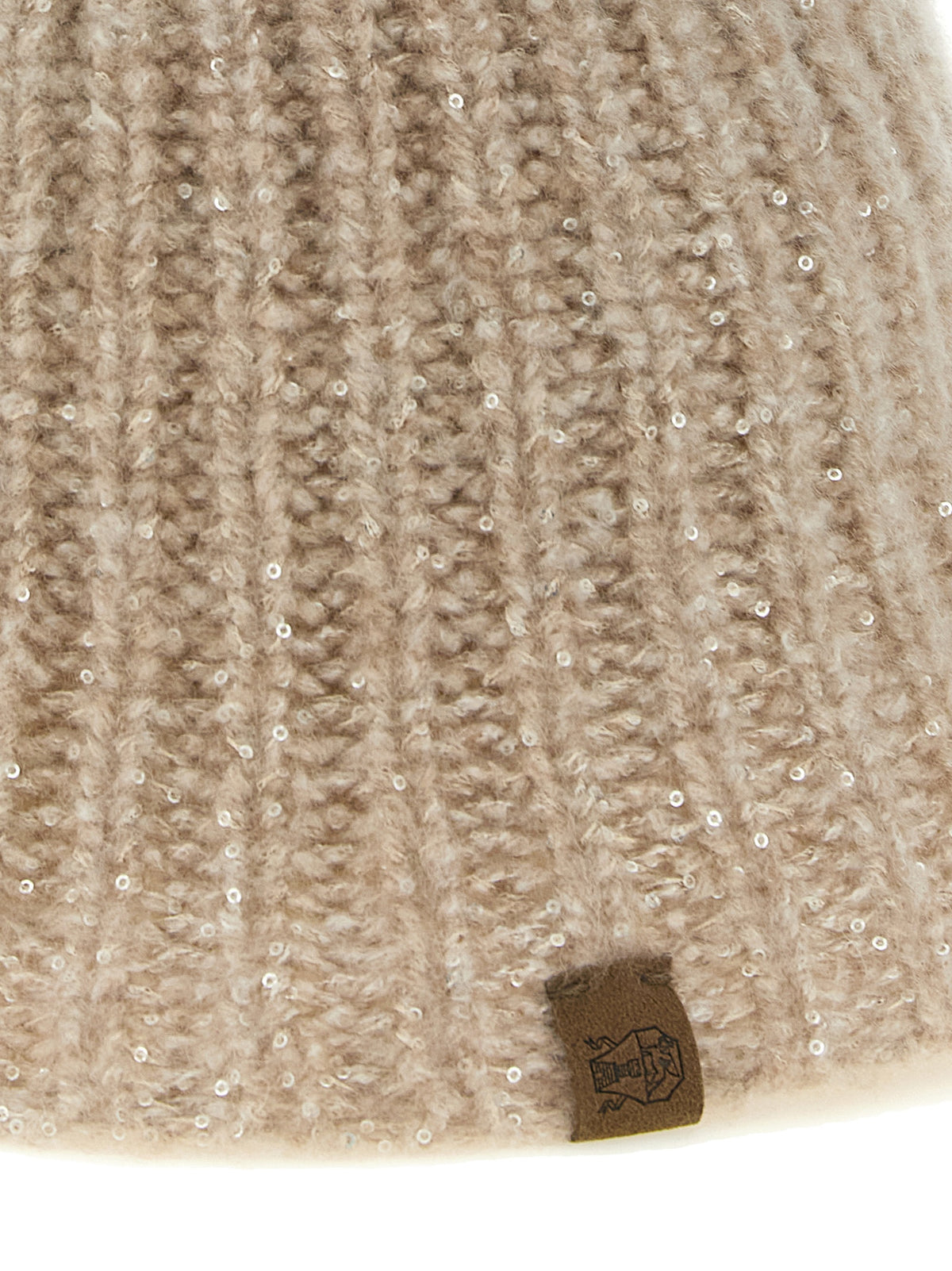 Brunello Cucinelli Beige Cashmere Bucket Hat