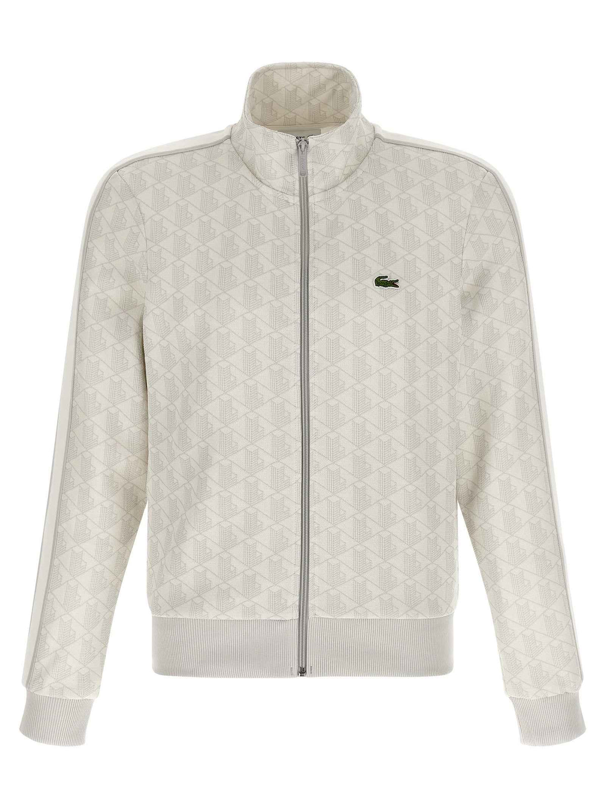 Lacoste Gray Polyester Sweatshirt