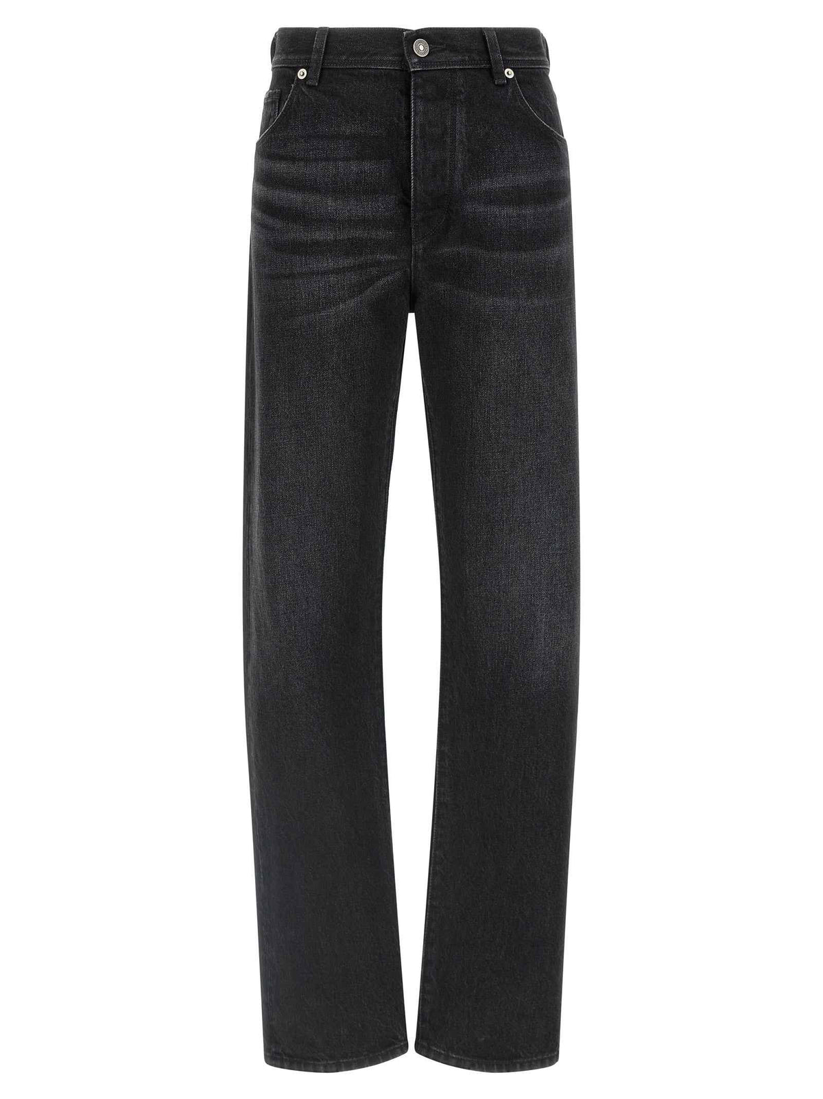 Fendi Black Cotton Jeans Denim