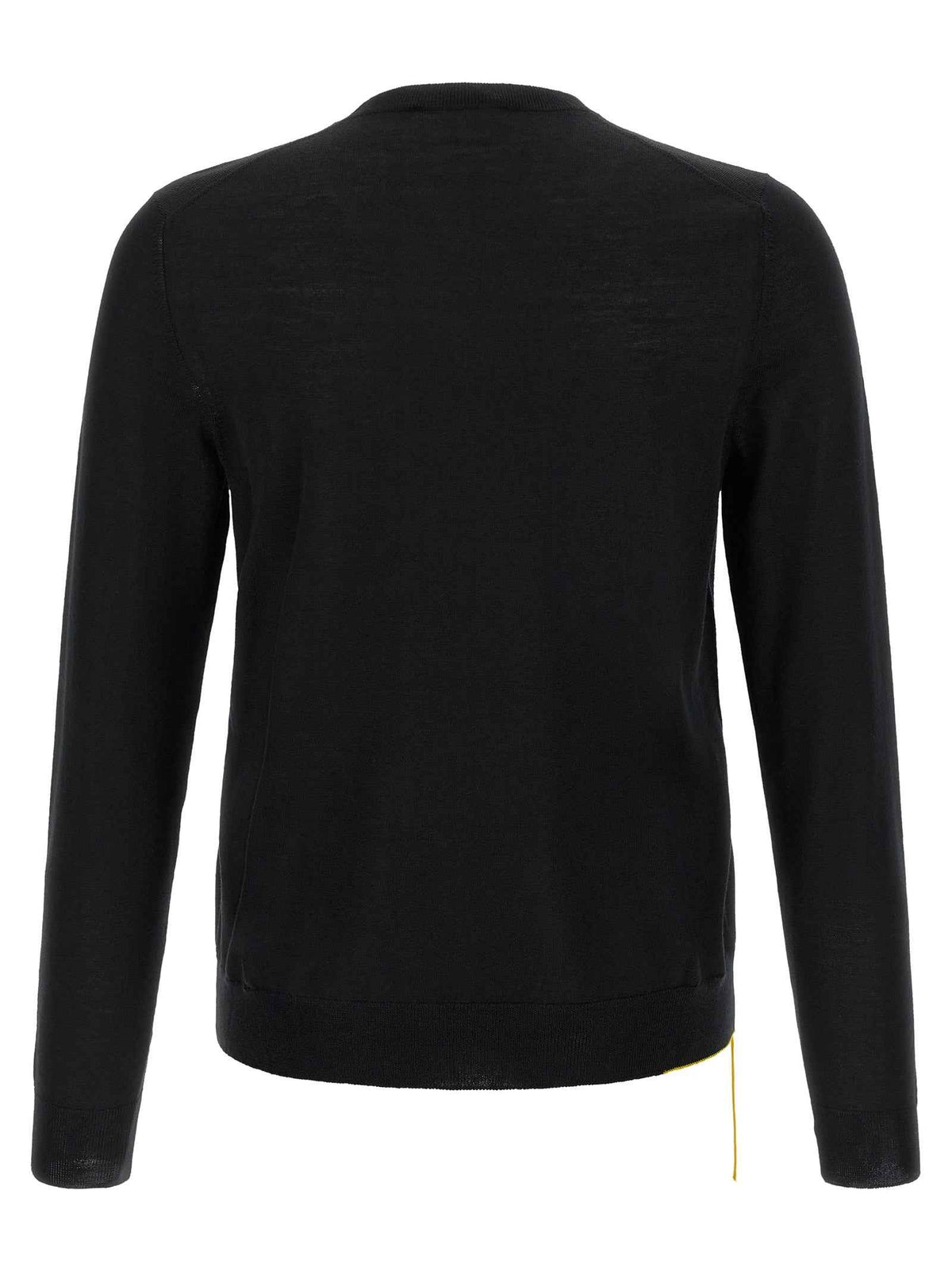 Fendi Black Virgin Wool Cardigan