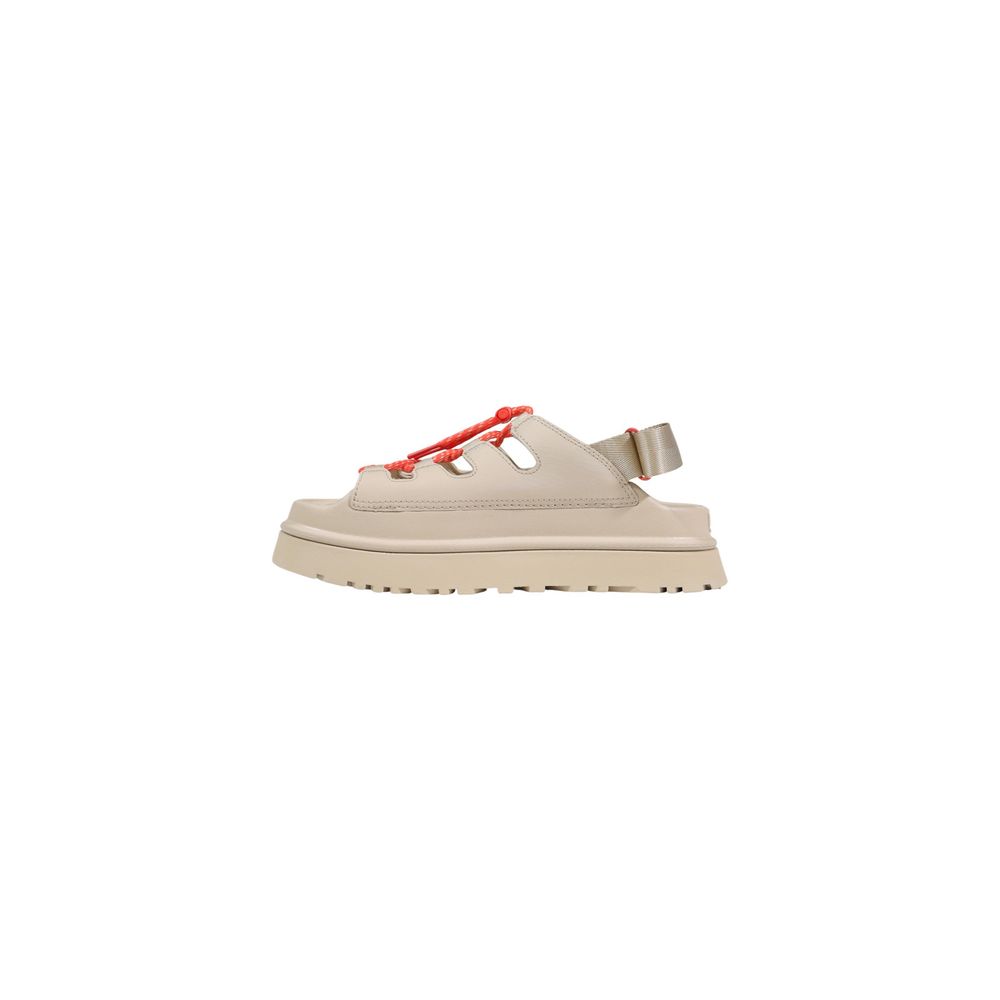 UGG Beige Polyethylene Flat Sandals