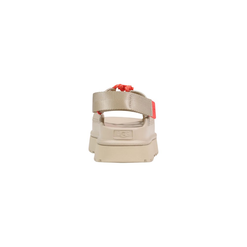 UGG Beige Polyethylene Flat Sandals