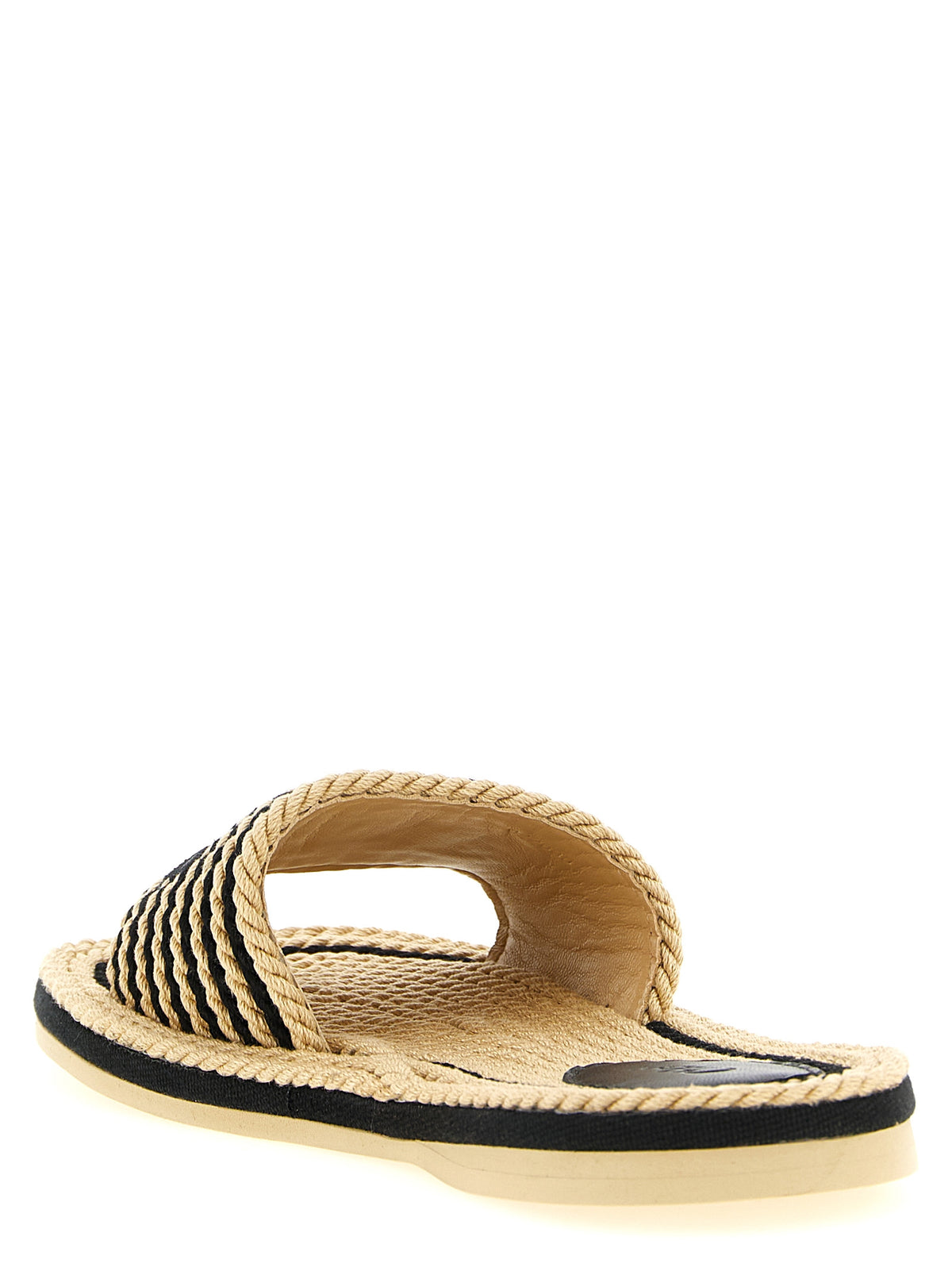 Chloé Multicolor Cotton Slides