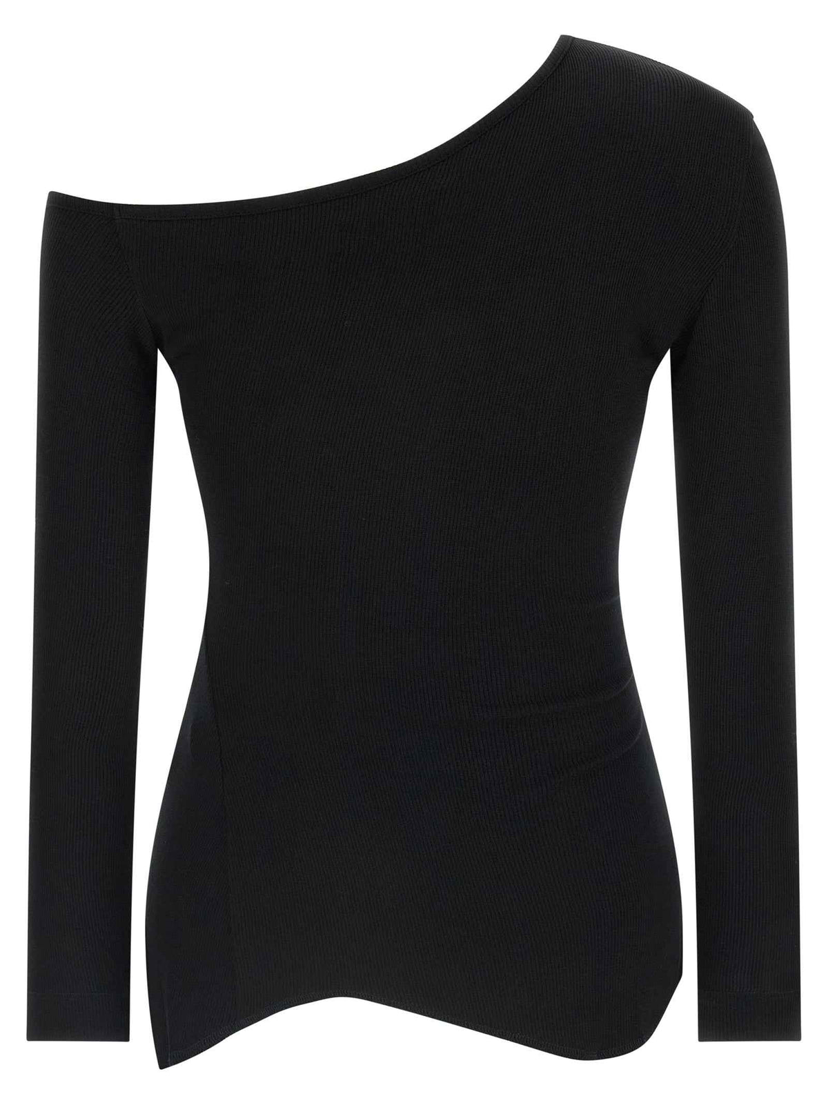 Vivienne Westwood Black Viscose Long Sleeve T-Shirt