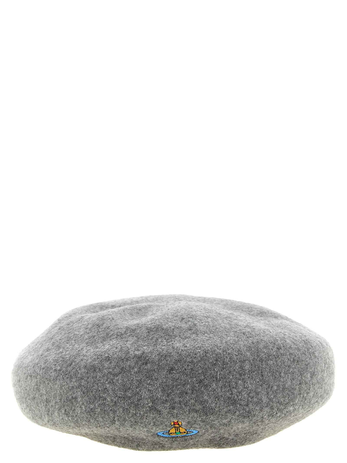 Vivienne Westwood Gray Wool Fatcap Hat