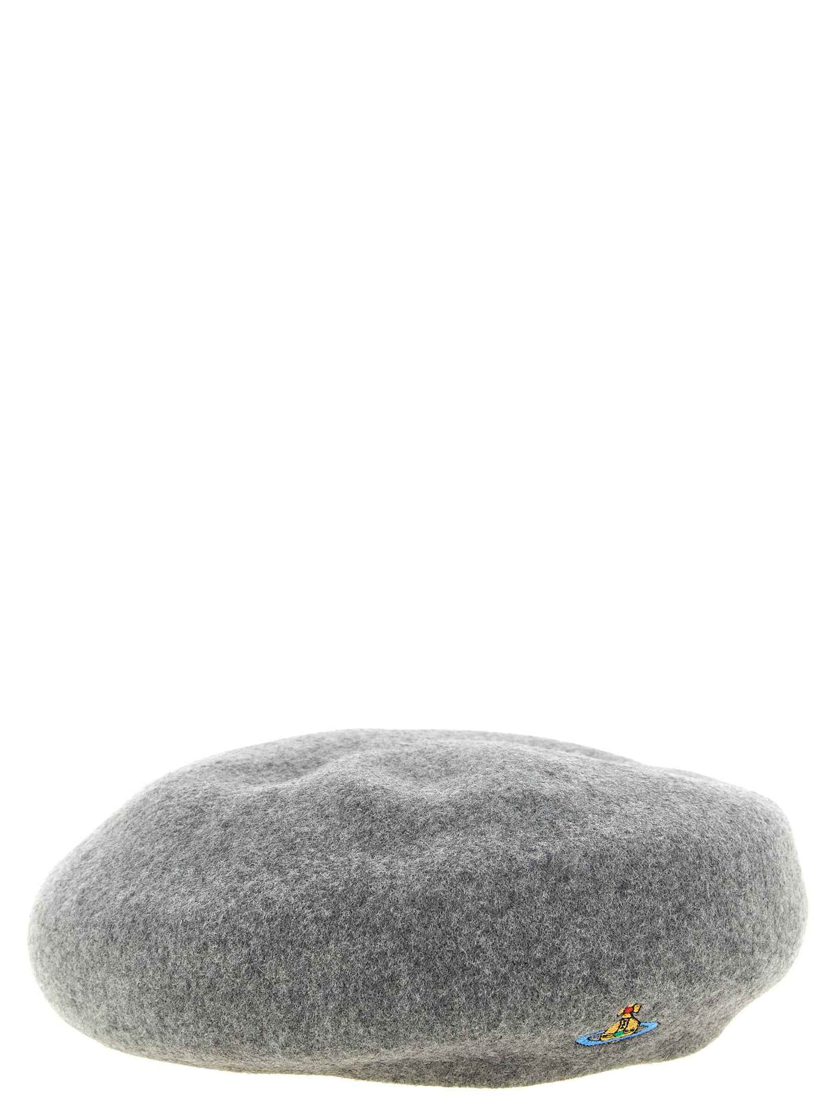 Vivienne Westwood Gray Wool Fatcap Hat