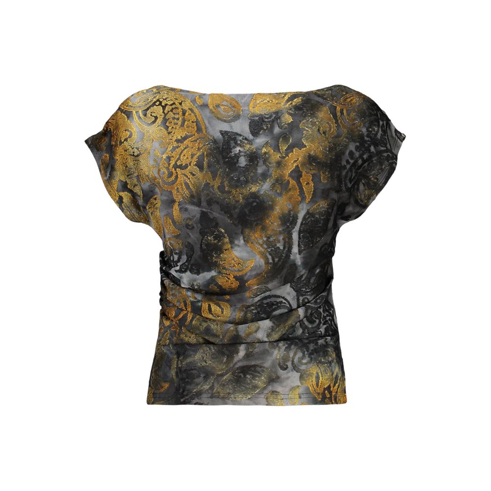 Desigual Blue Polyester Women's Tank Top