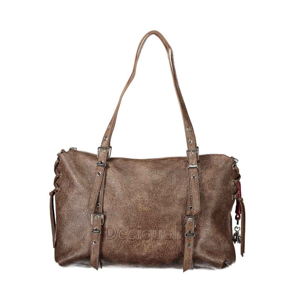 Desigual Brown Polyurethane Womens Bag