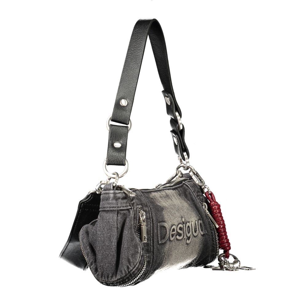 Desigual Black Cotton Womens Bag