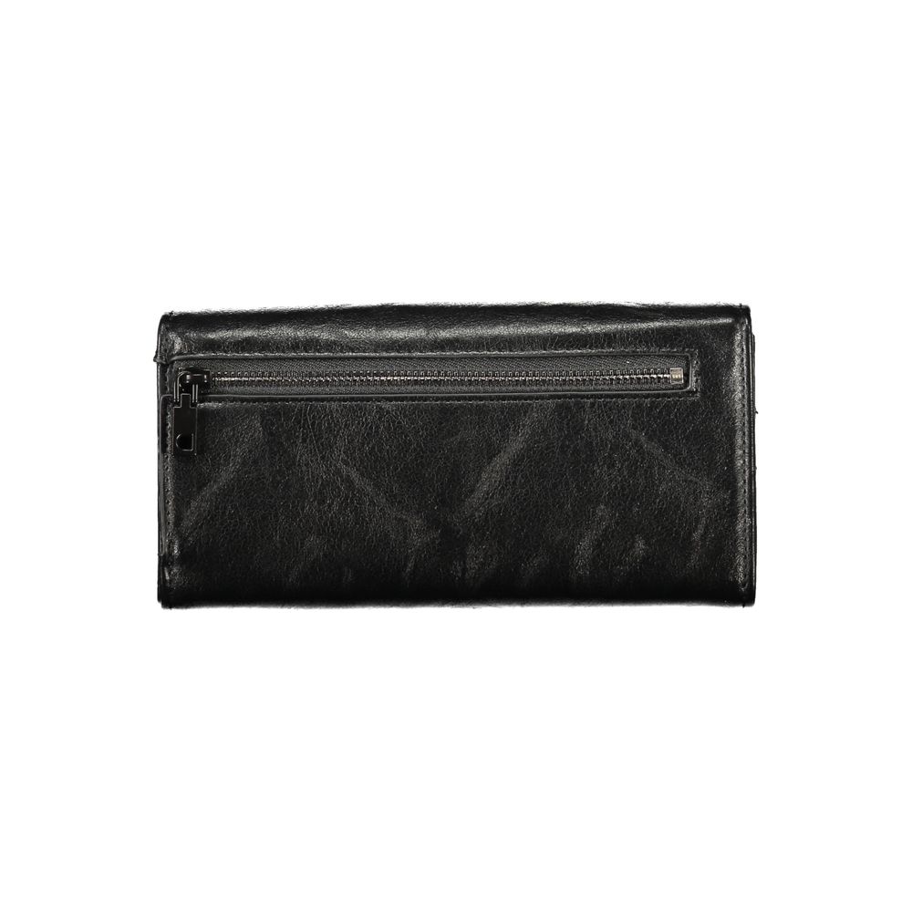 Desigual Black Polyurethane Women Wallet