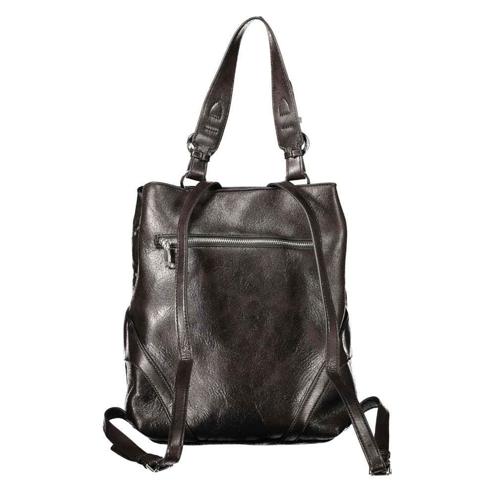 Desigual Black Polyurethane Women's Backpack