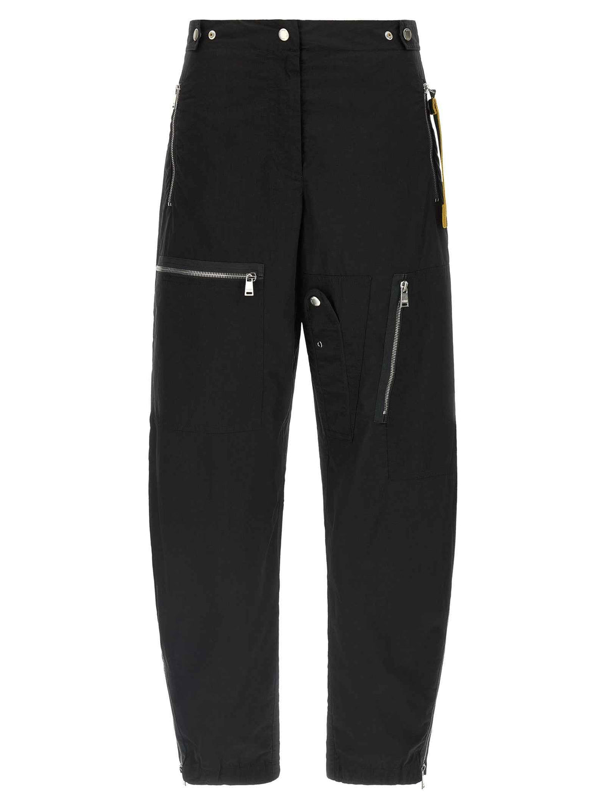 Fendi Black Cotton Cargo Pants