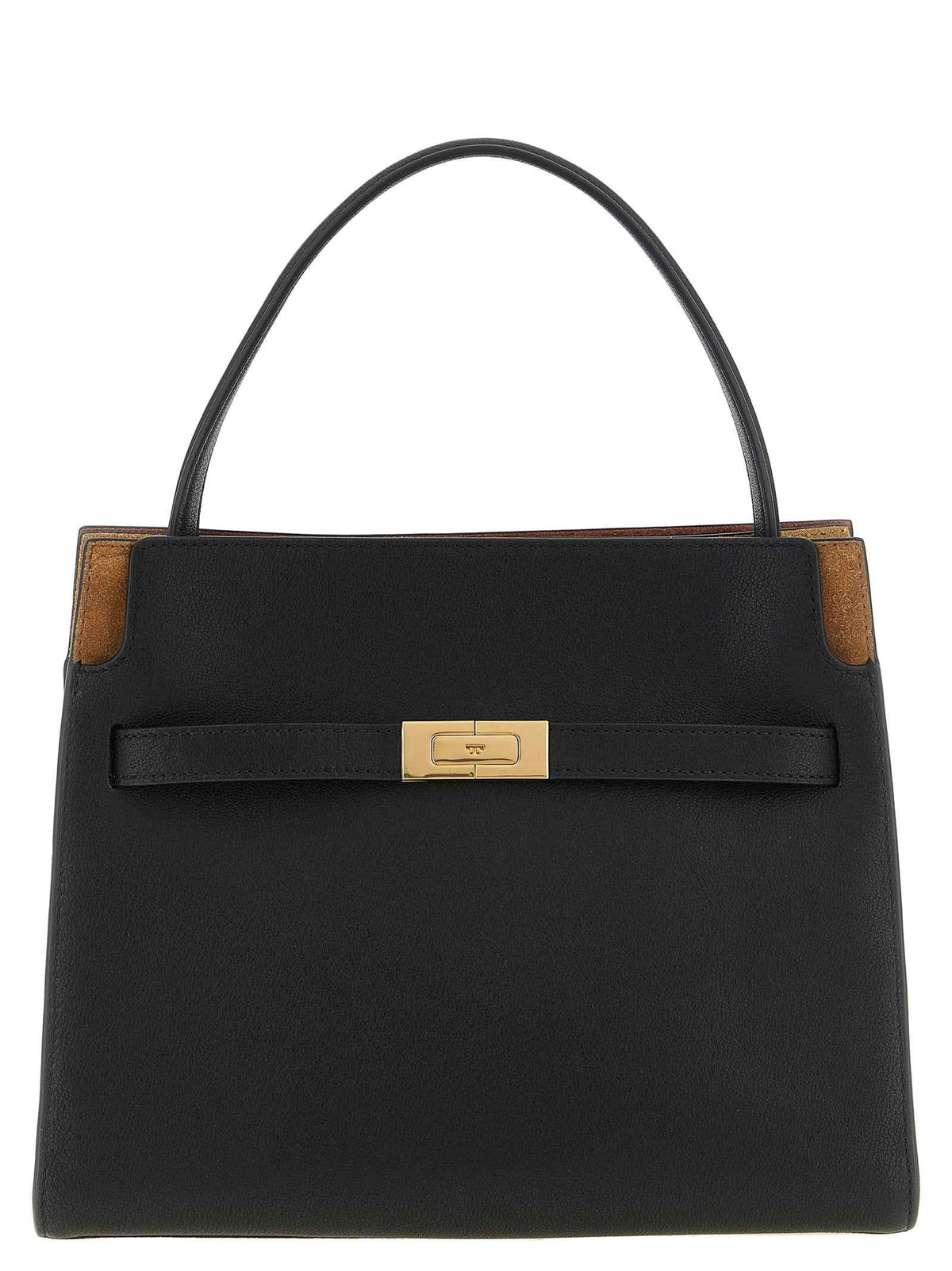 Tory Burch Black Lambskin Shoulder Bag