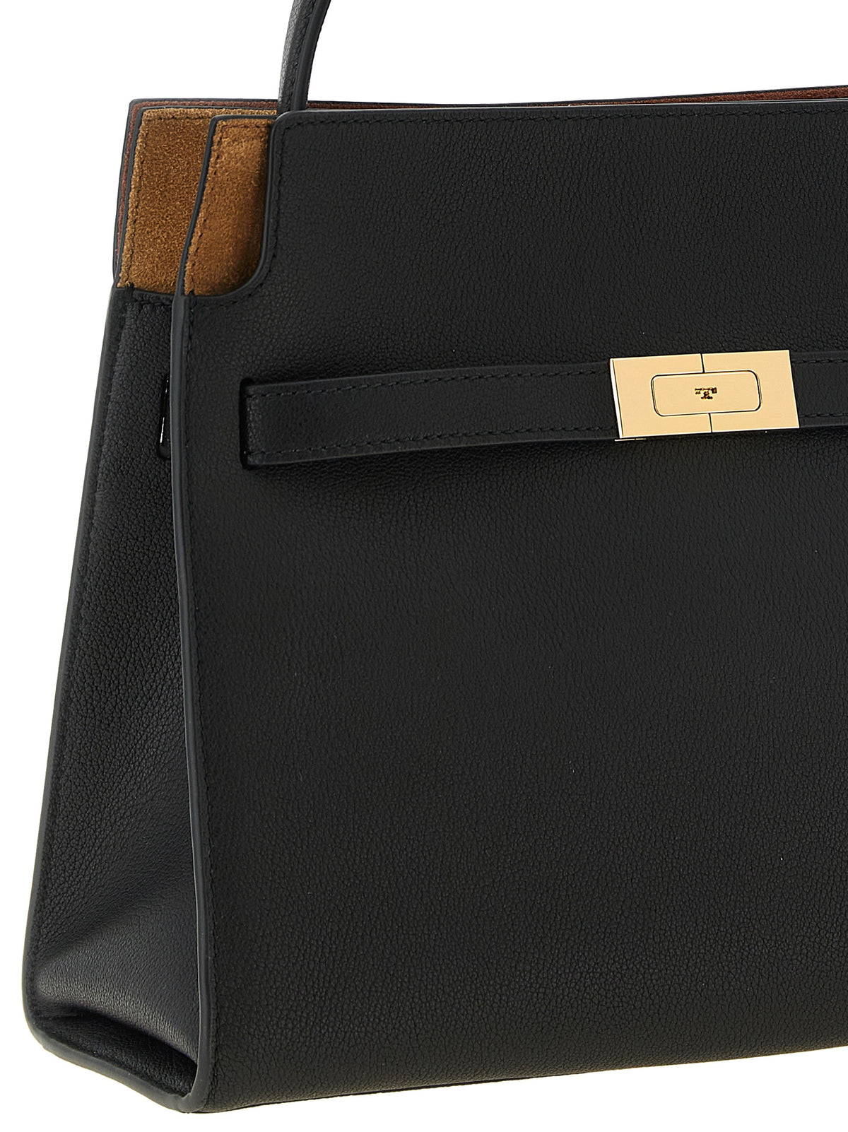 Tory Burch Black Lambskin Crossbody Bag