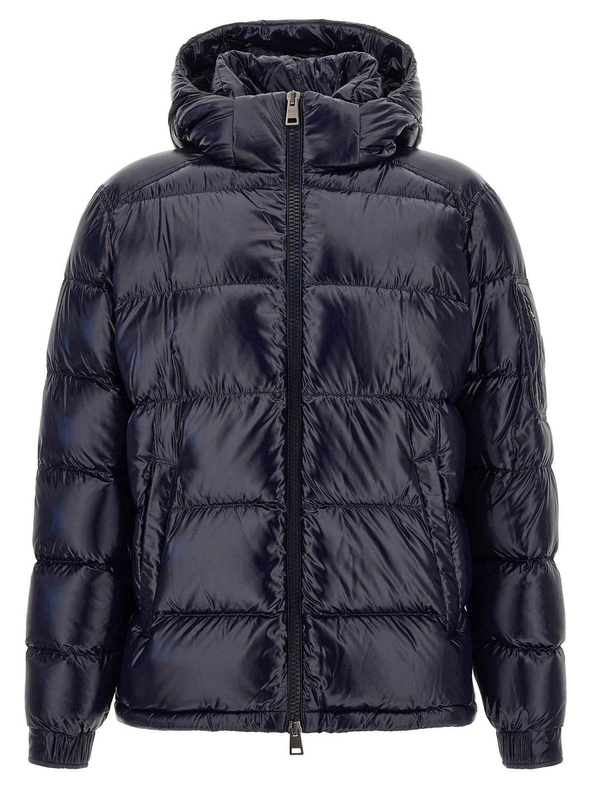 Herno Blue Polyamide Full-Length Jacket