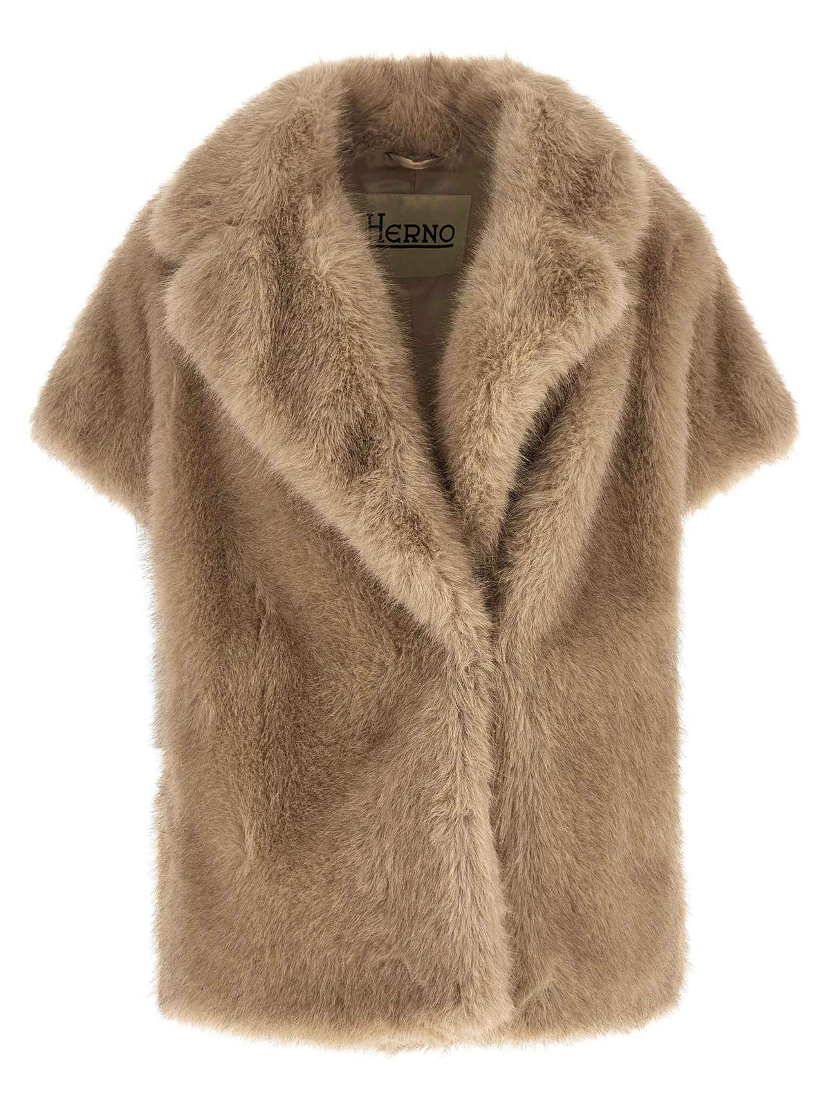 Herno Beige Polyester Coat