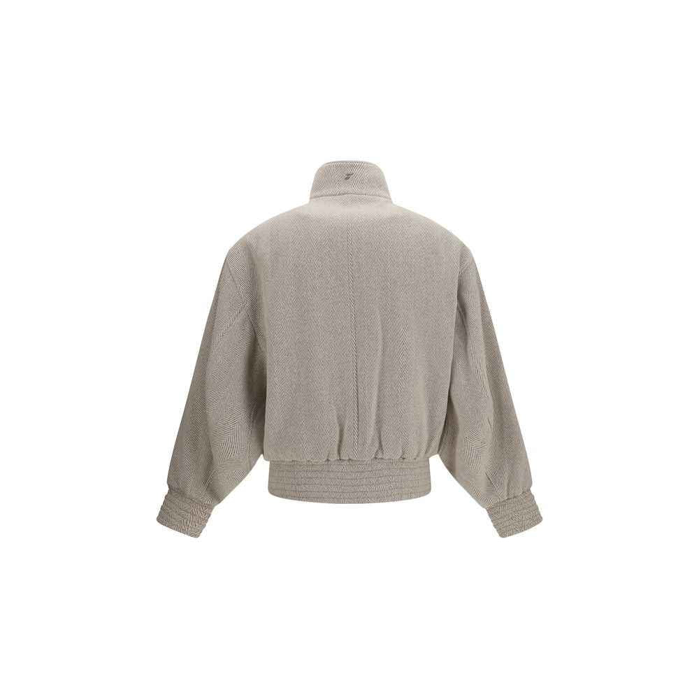 Jacquemus Beige Wool Oves Aries Bomber