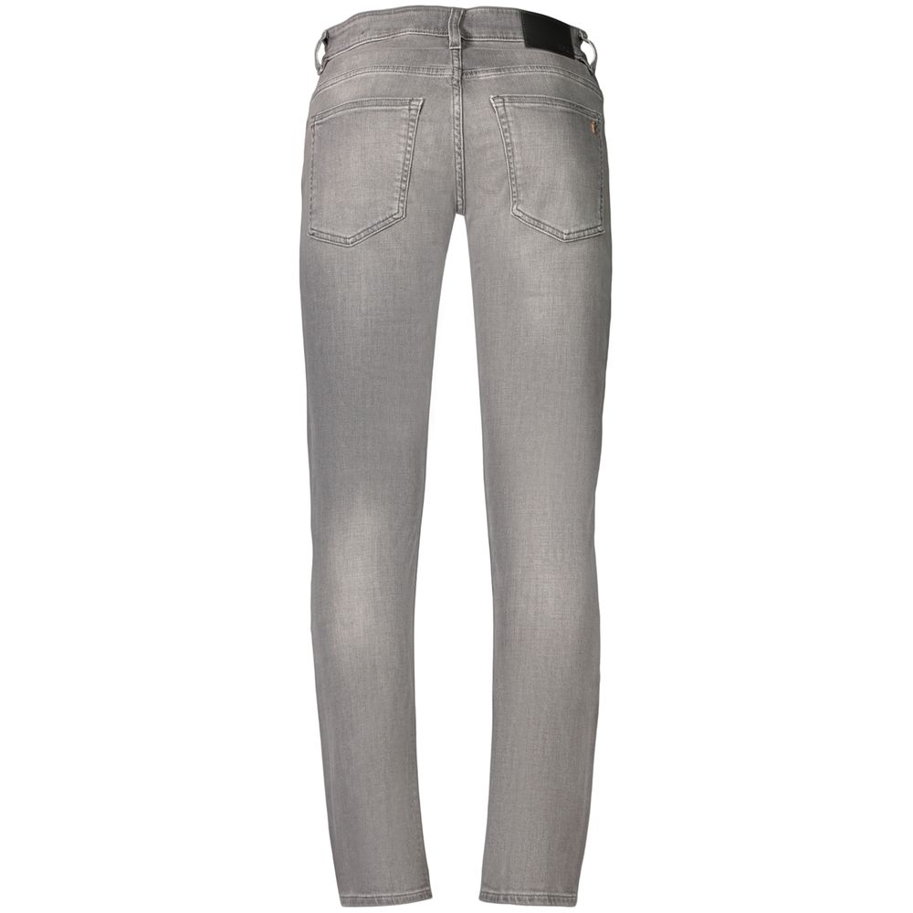 Hugo Boss Grey Cotton Men's Jeans
