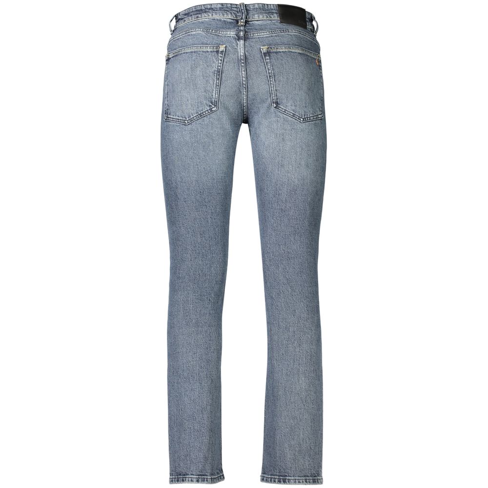 Hugo Boss Blue Cotton Men's Jeans