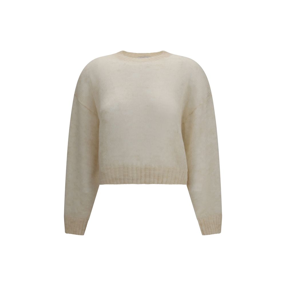 Brunello Cucinelli Beige Cashmere Sweater