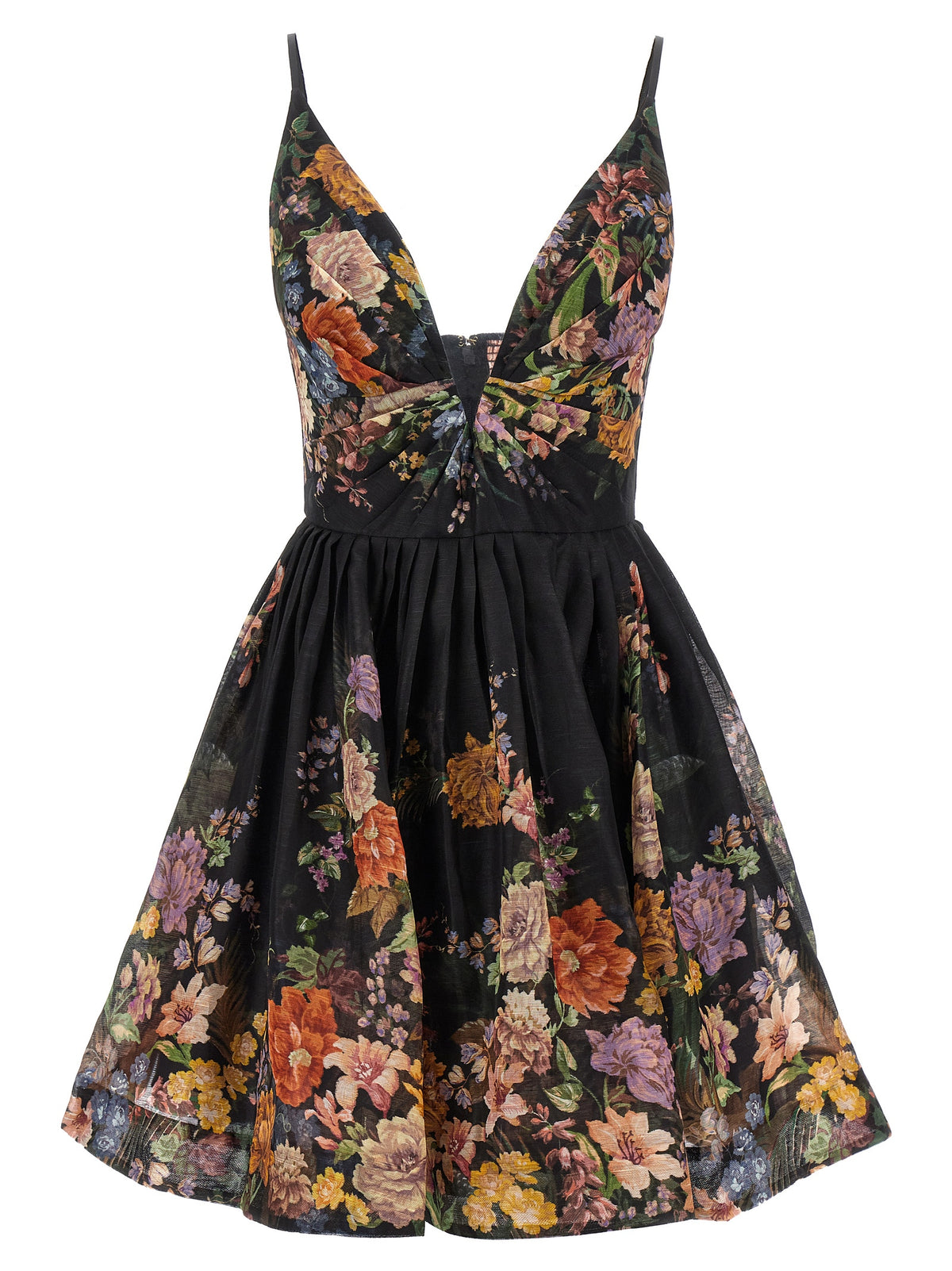 Zimmermann Black Linen Casual Dress
