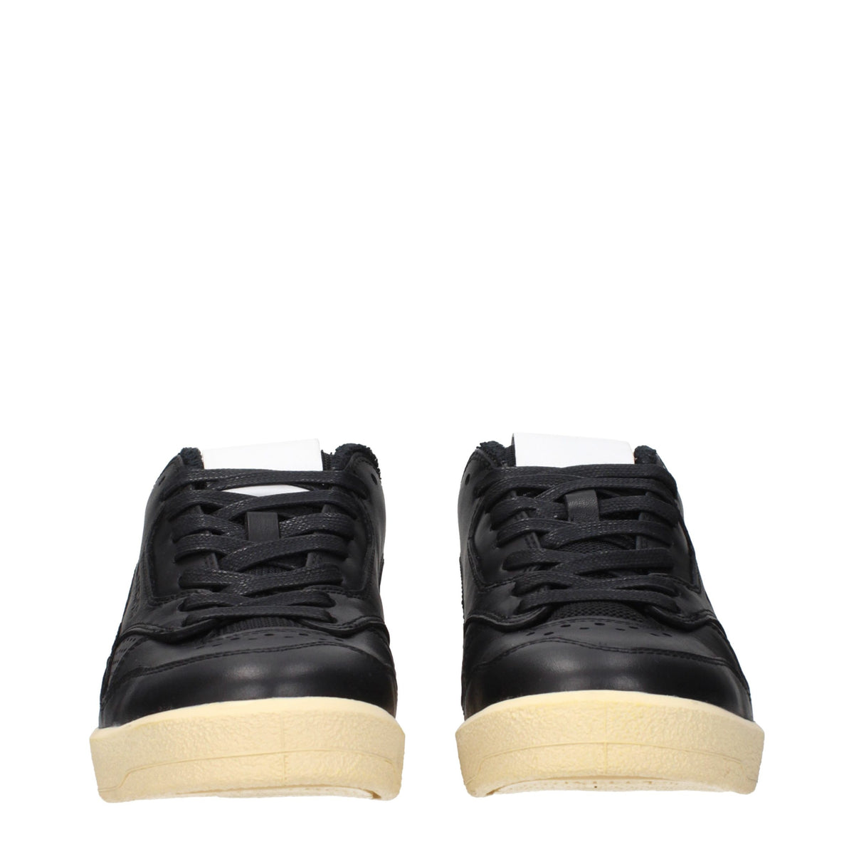 Jil Sander Black Leather Low Top Sneakers