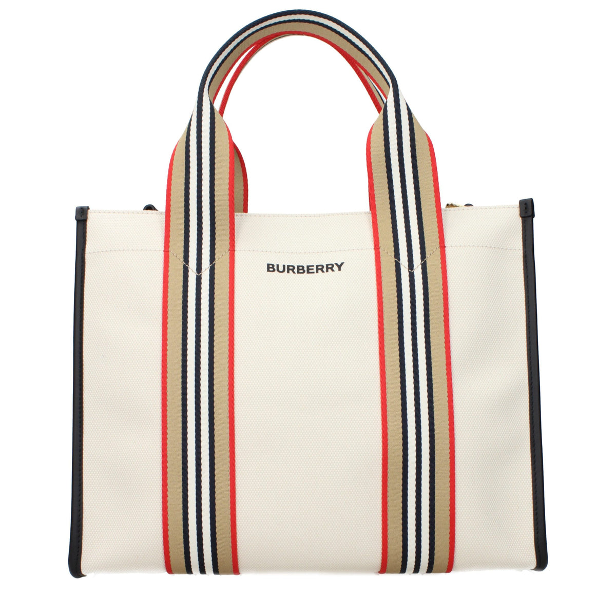 Burberry Beige Fabric Handbag