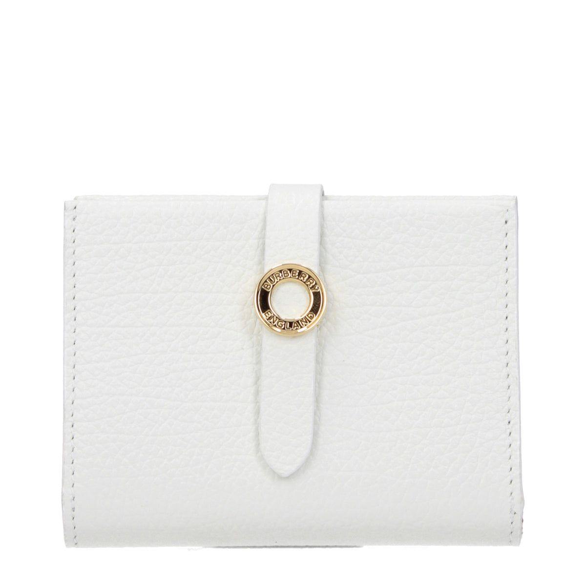 Burberry White Leather Wallet